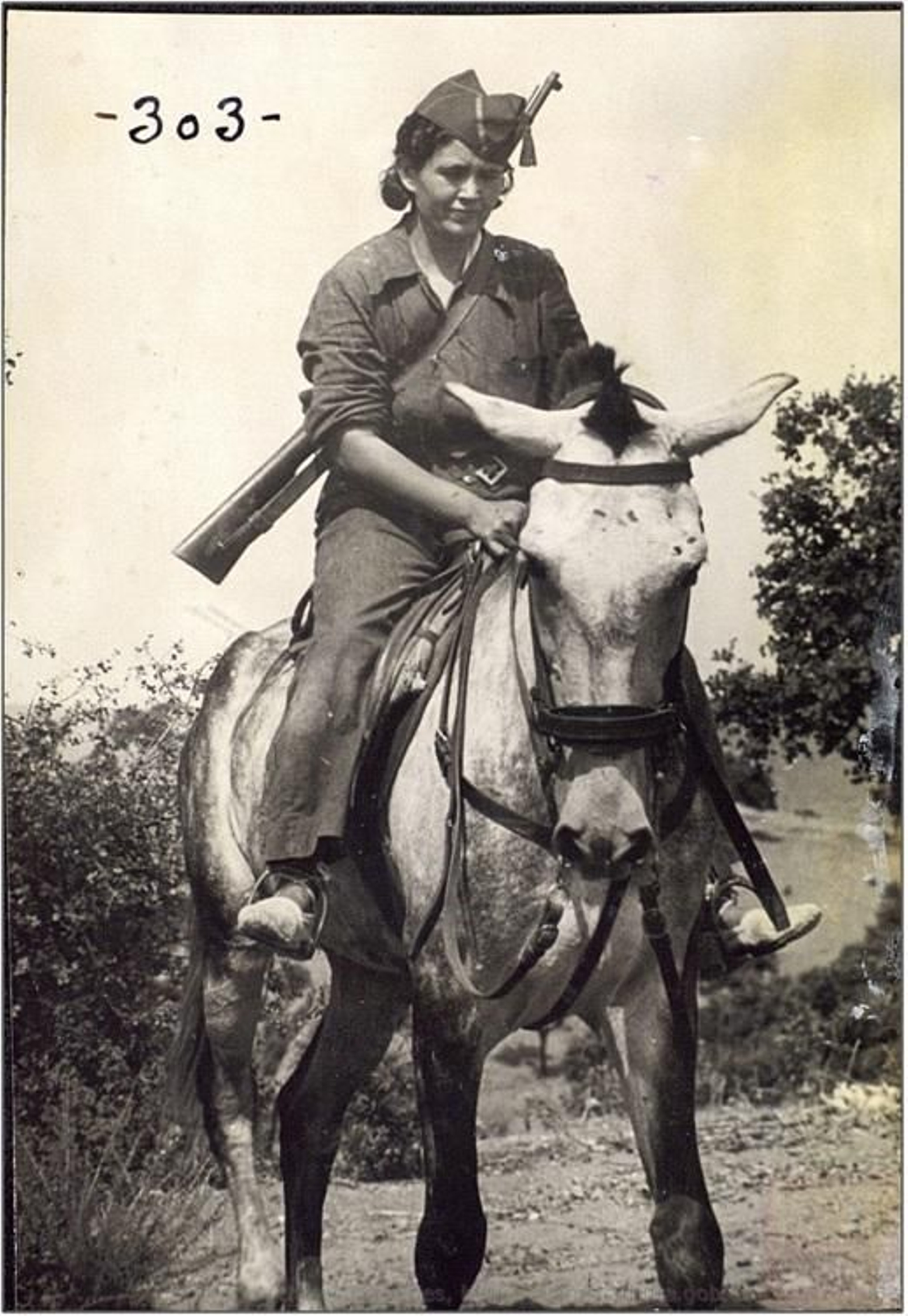 Luisa Román Cost, miliciana de Almodóvar del Río.