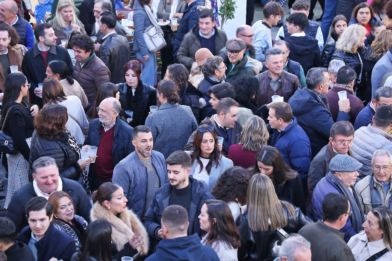 Imágenes de la Zambombaen la Hermandad del Rocío de Huelva