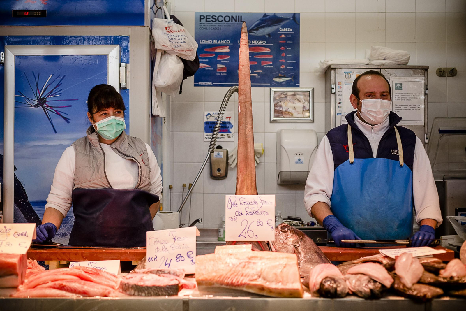 Imágenes del estado de alarma en Cádiz por el coronavirus - Sábado 21 de marzo
