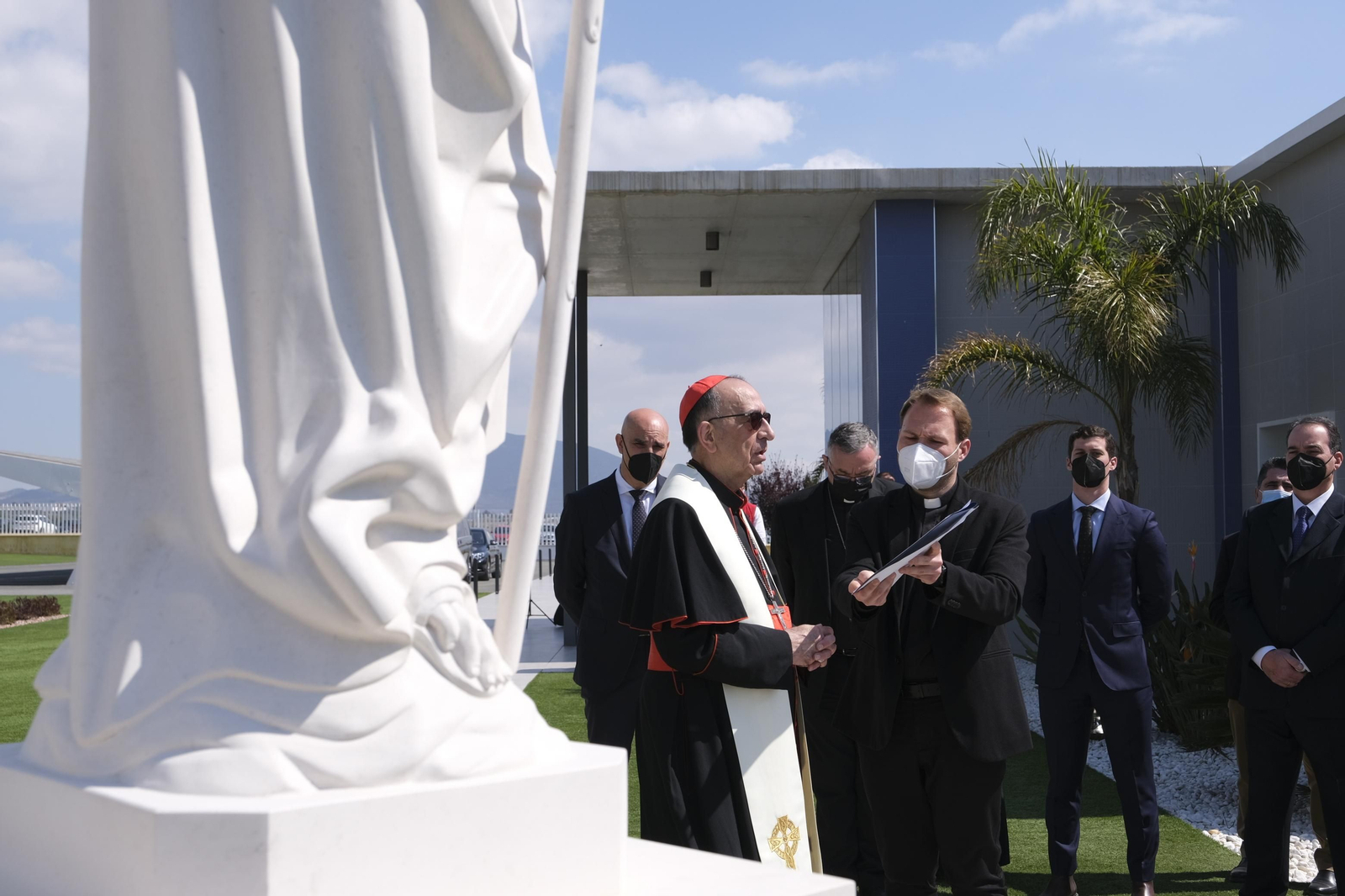 Bendición de las instalaciones de Hydrodiseño, en Huércal Overa (Almería)