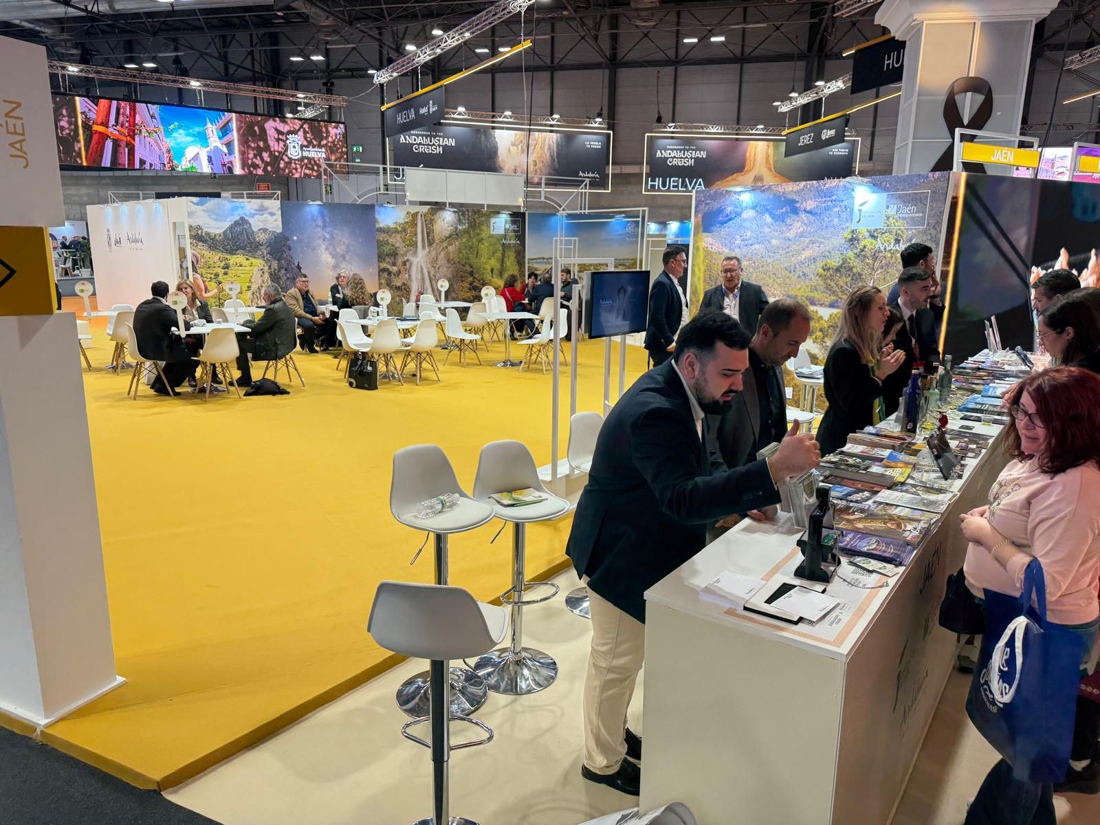Estand de la provincia de Jaén en Fitur.