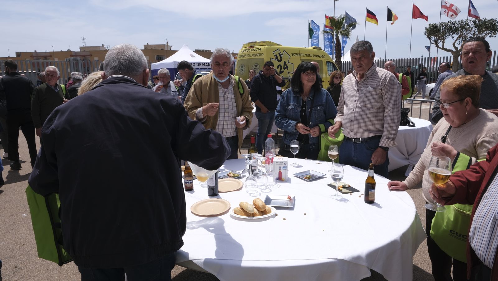 Imágenes de las jornadas de la CUCN sobre el agua en la Expolevante de Níjar.