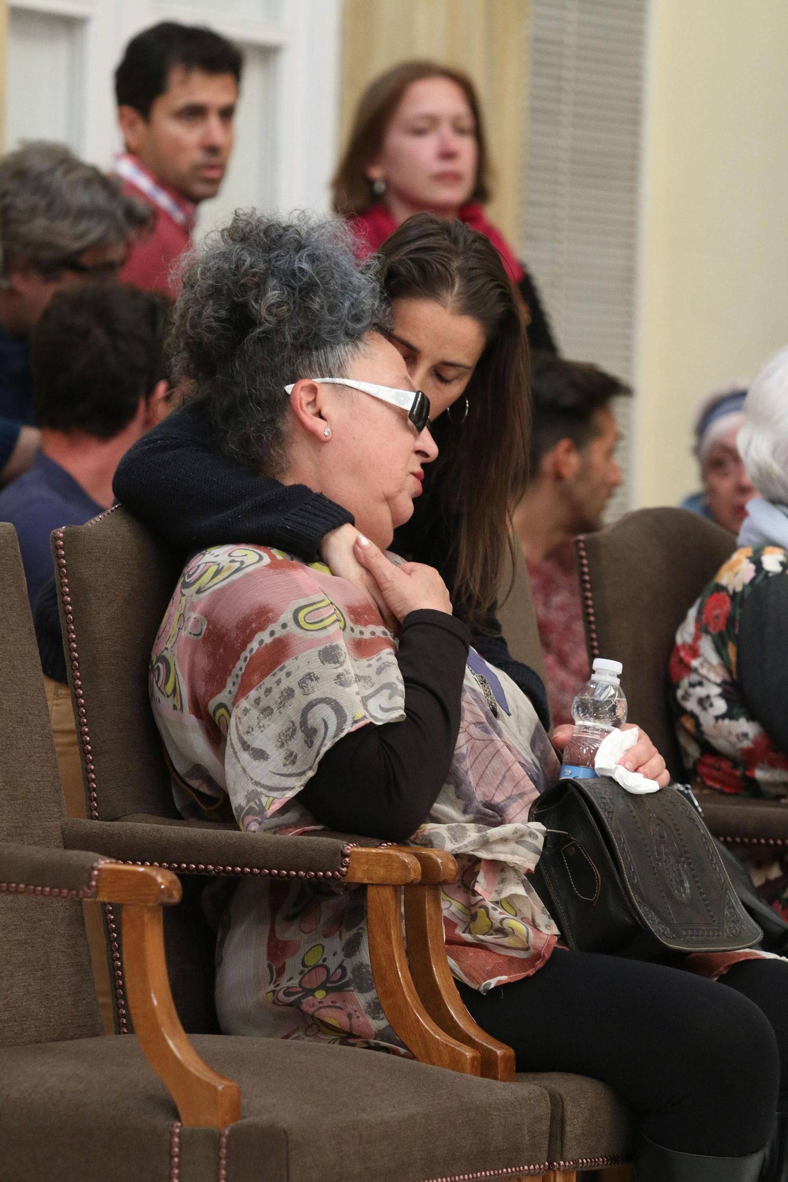 Las imágenes de la capilla ardiente por Gabriel