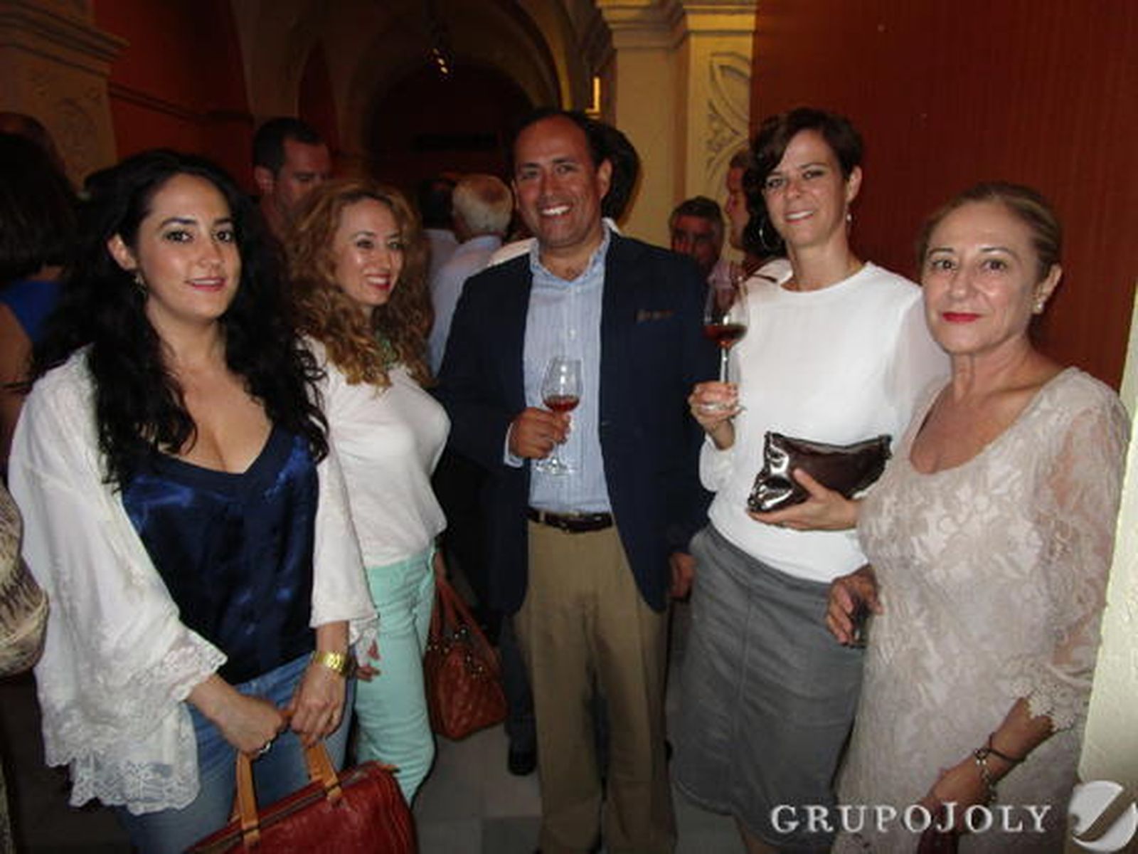 Beatriz y Teresa Quirós, Daniel Martínez, Sabrina Melcher y Antonia Alba.

Foto: Ignacio Casas de Ciria