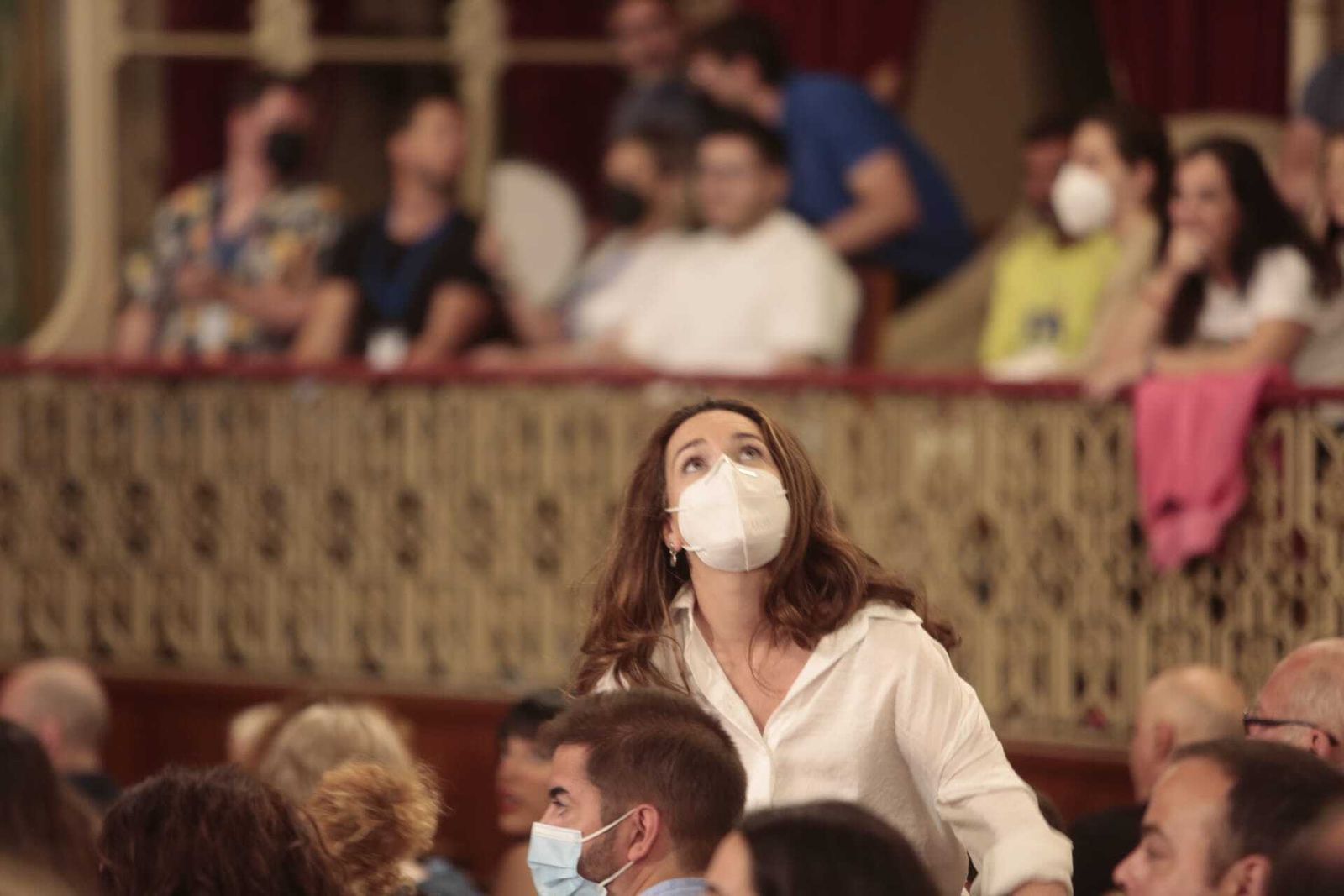 El ambiente en el teatro