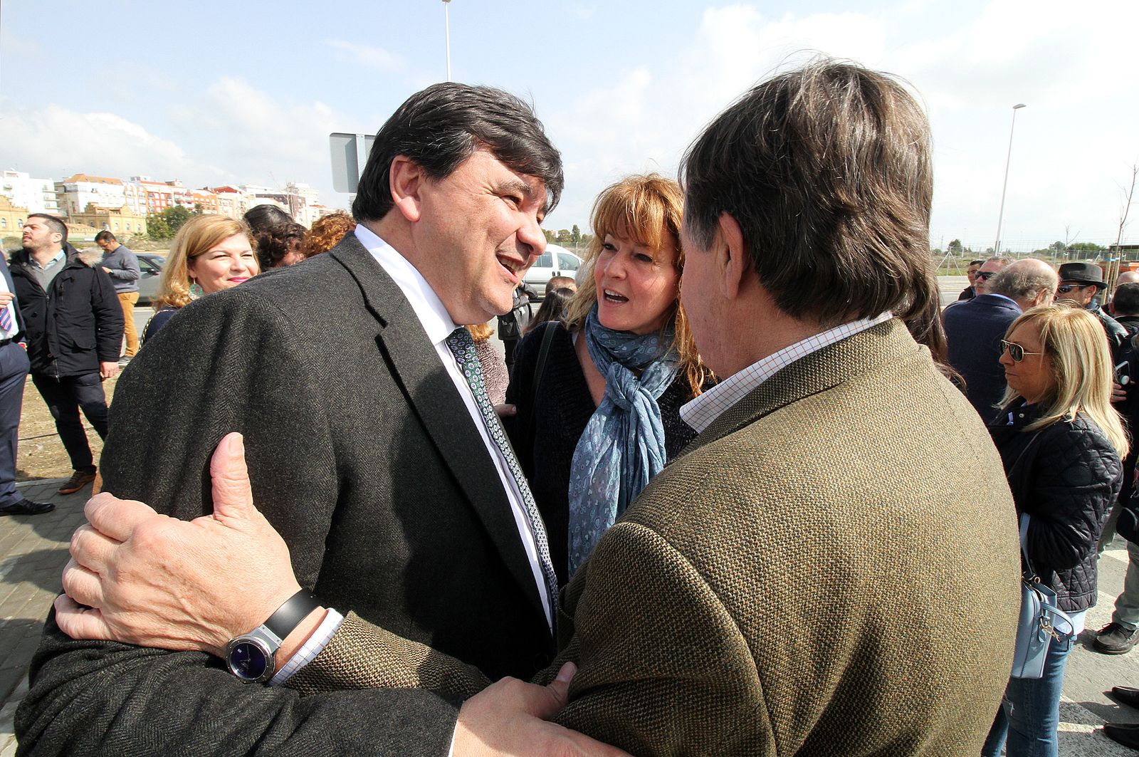 Inauguración de la Calle Doctor Cristóbal Gangoso, en imágenes