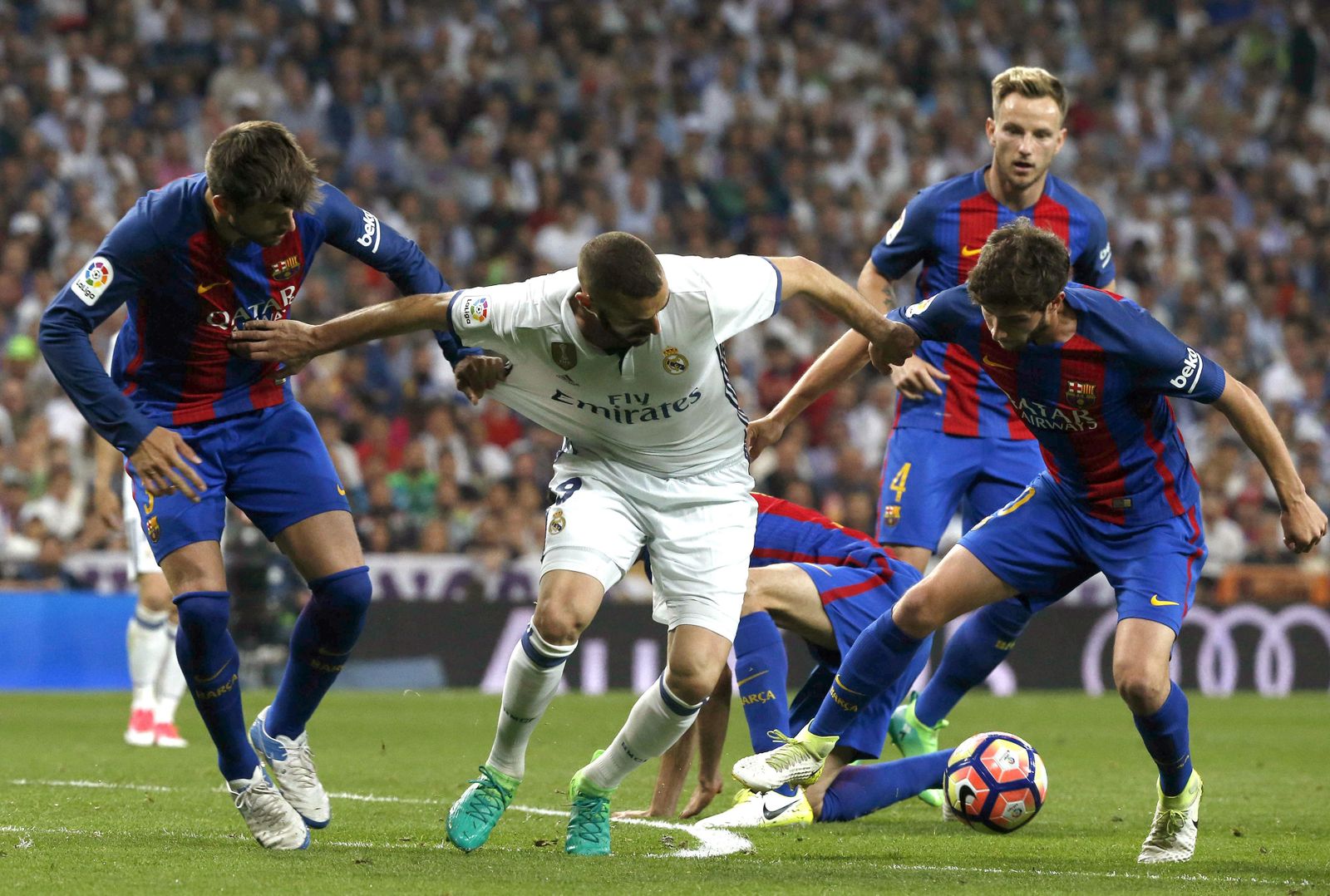 Las imágenes del Real Madrid-Barcelona