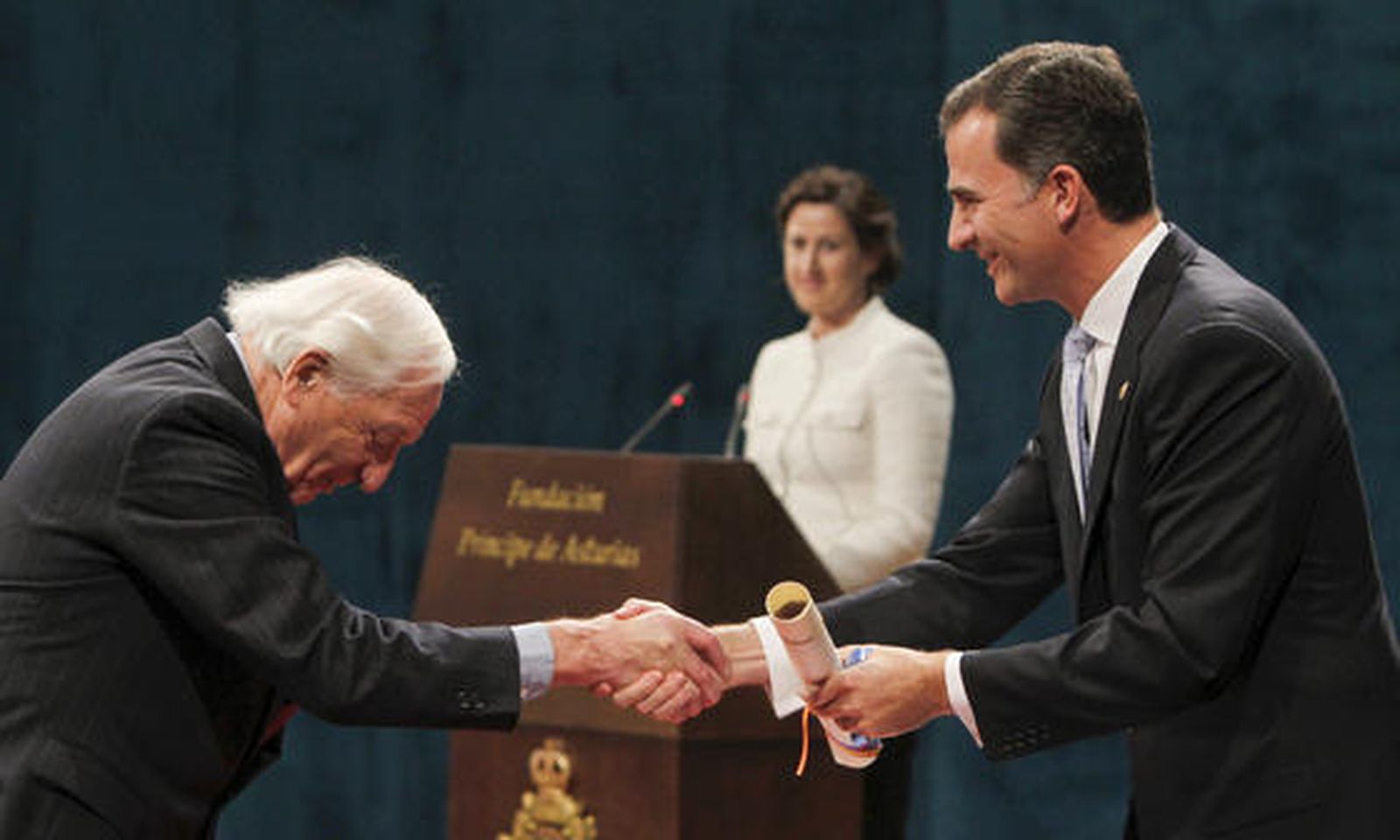 Josehp Altman, premio compartido de Investigación Científico y Técnica. / EFE