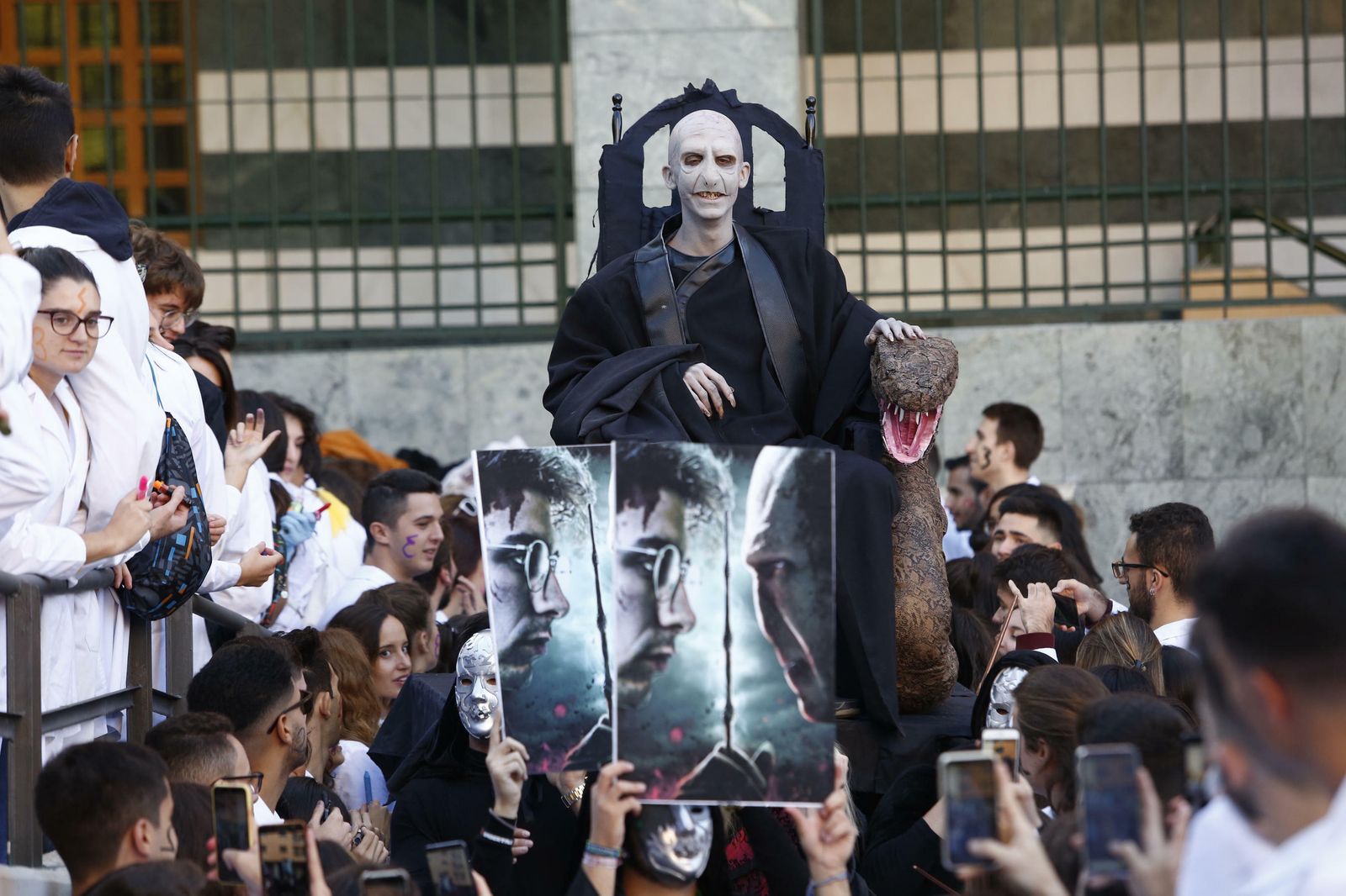 La imágenes del Lucas en el 'año Harry Potter'