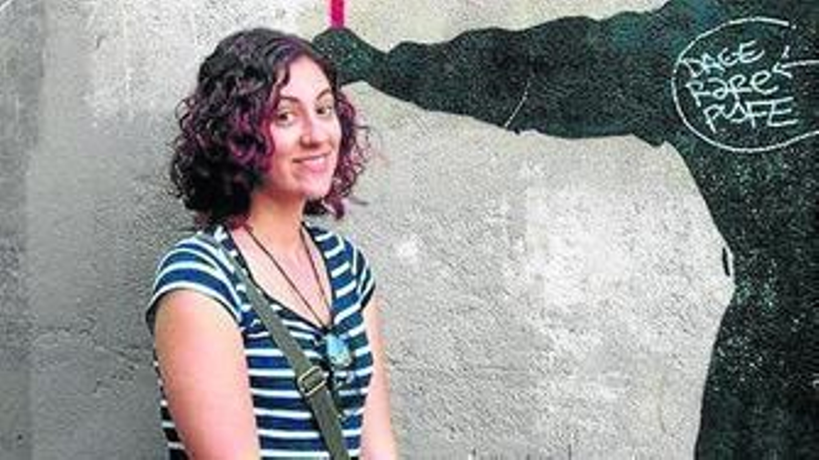 La joven poeta Martha Asunción Alonso.