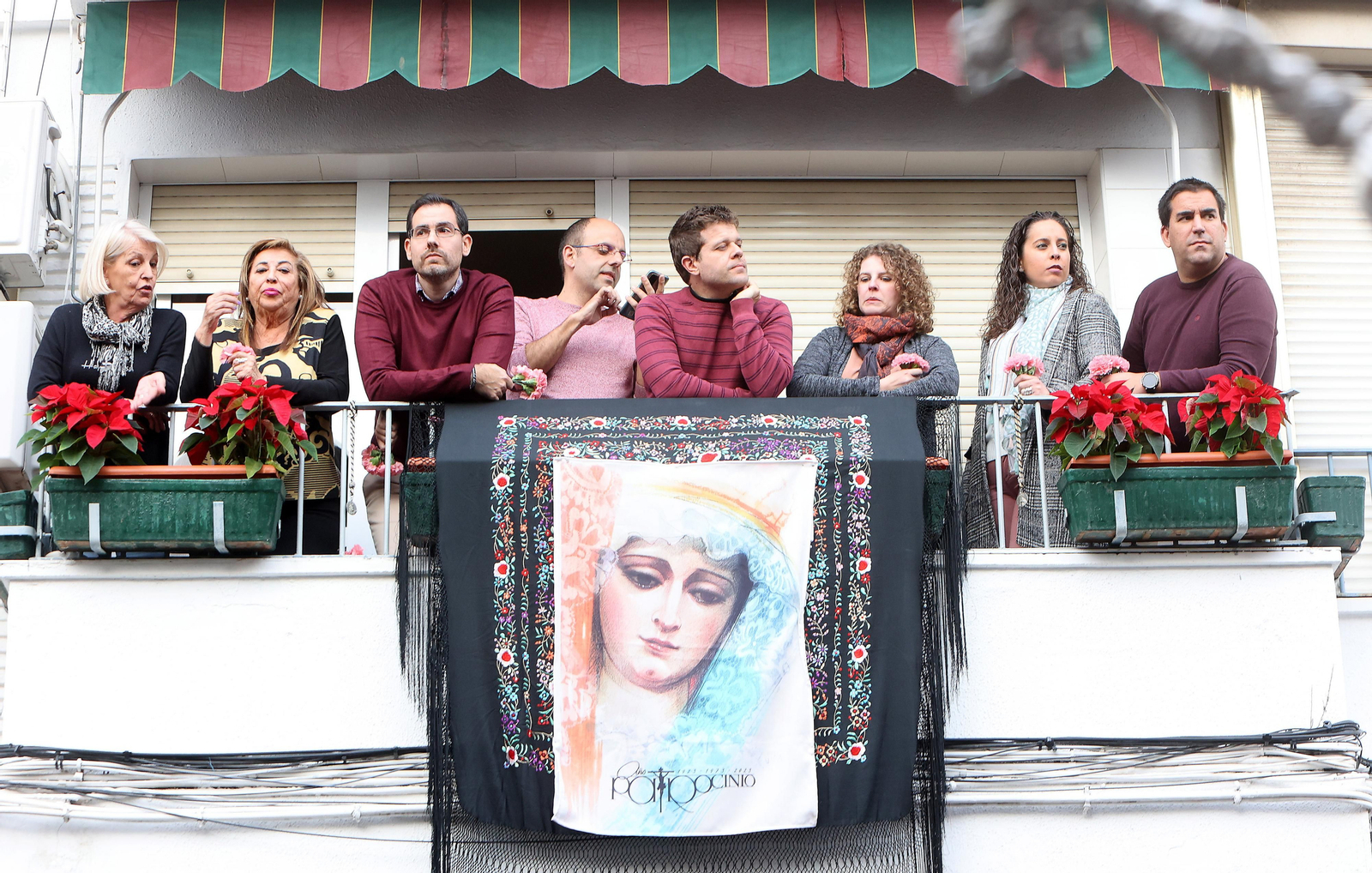 Salida extraordinaria de la Virgen del Patrocinio