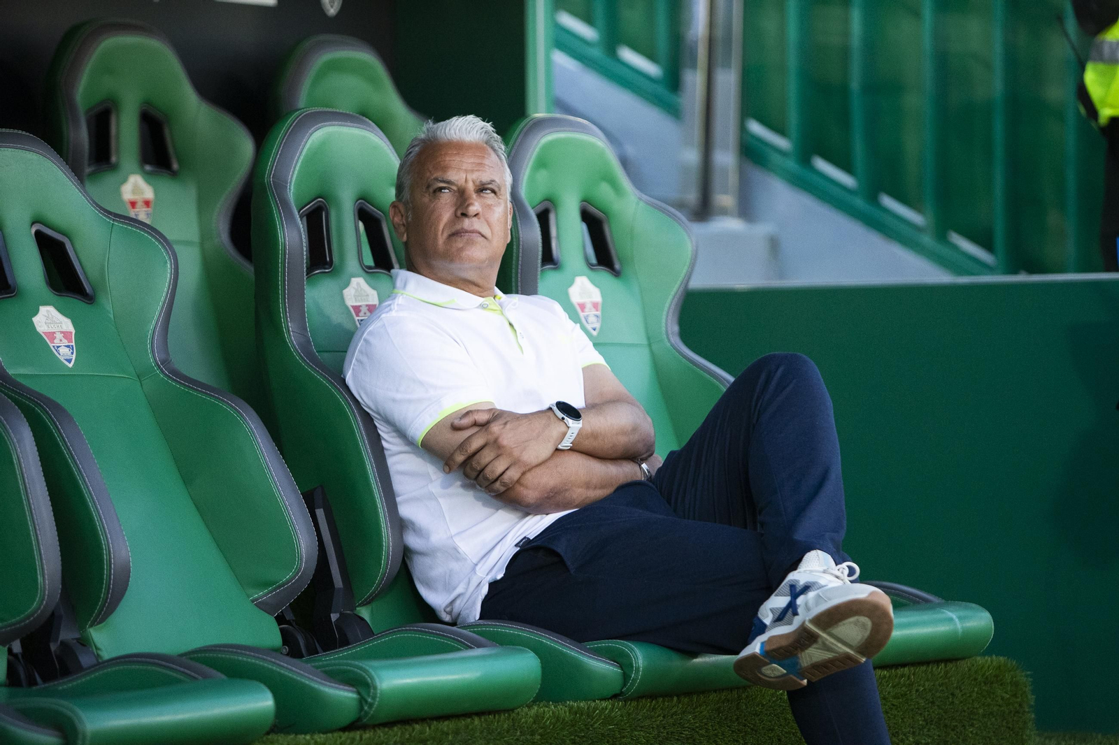 El Elche-Málaga CF, en fotos