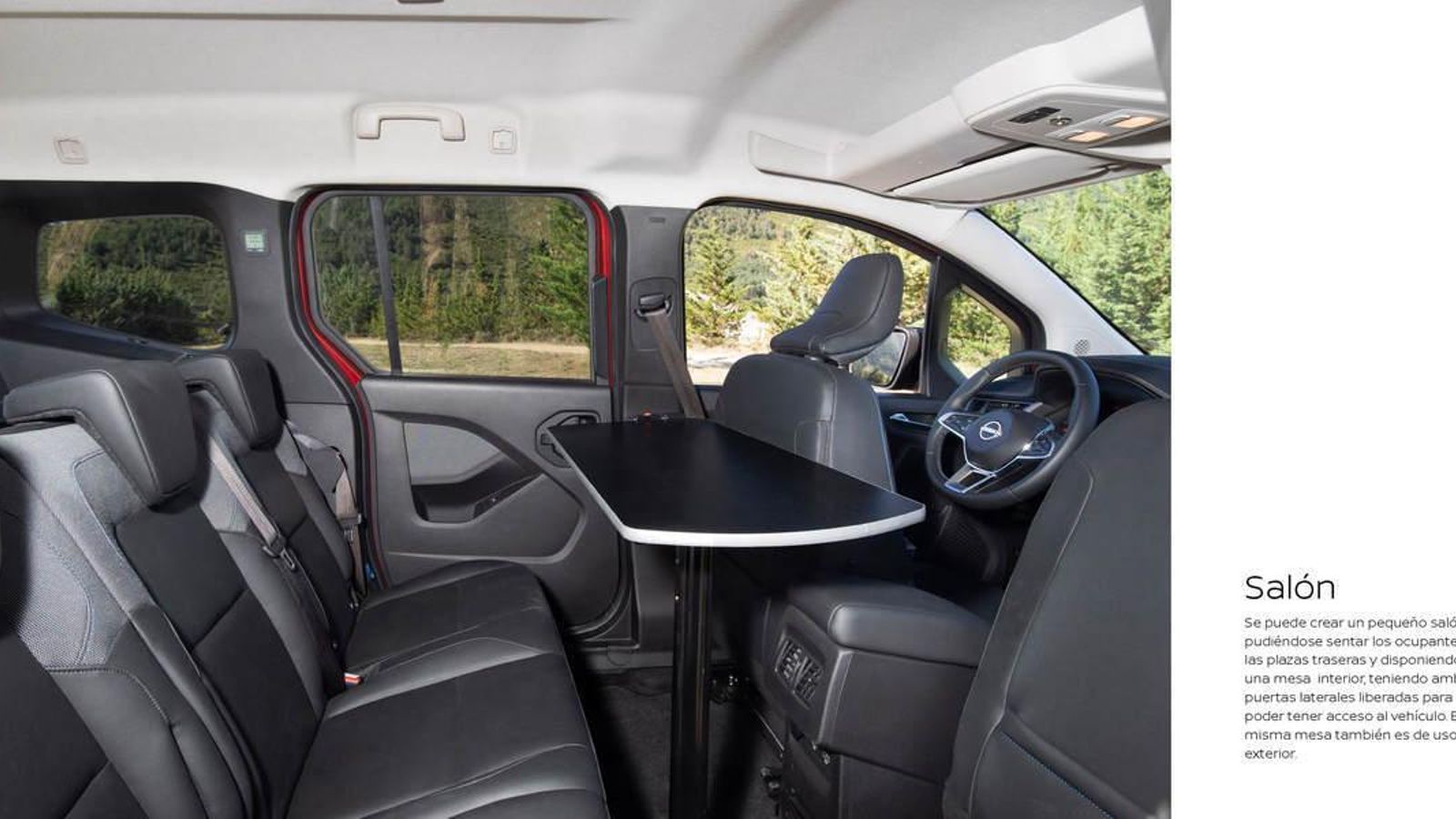 Tinkervan es uno de los transformadores que ha trabajado a partir de la Nissan Townstar para camperizarla.