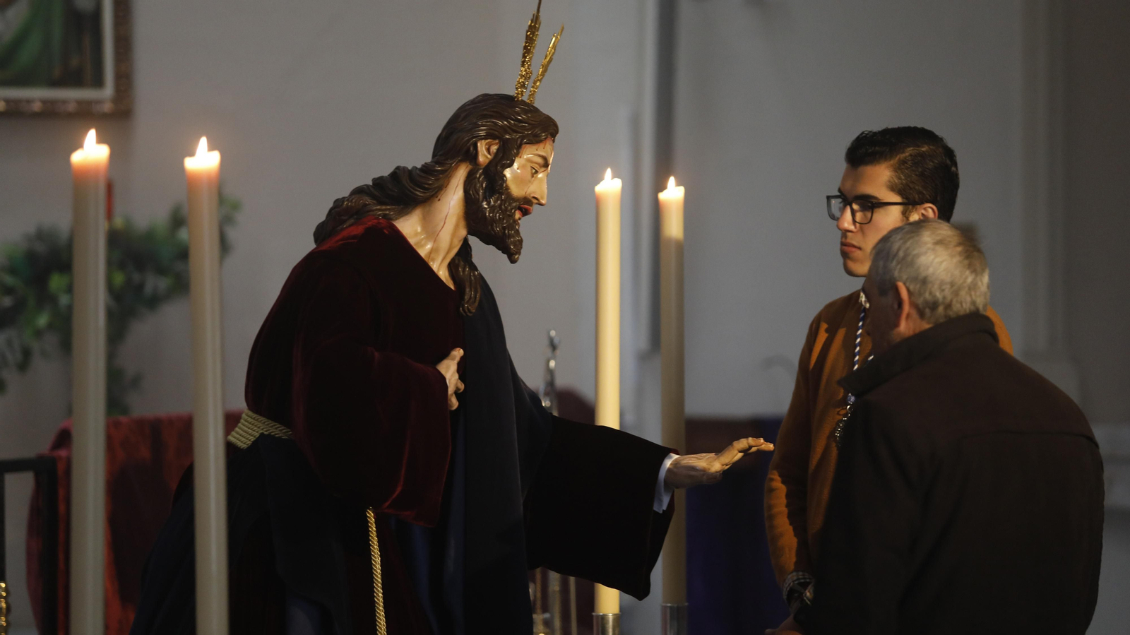 Besamano a la Oración en el Huerto en la Parroquia San José en La Línea