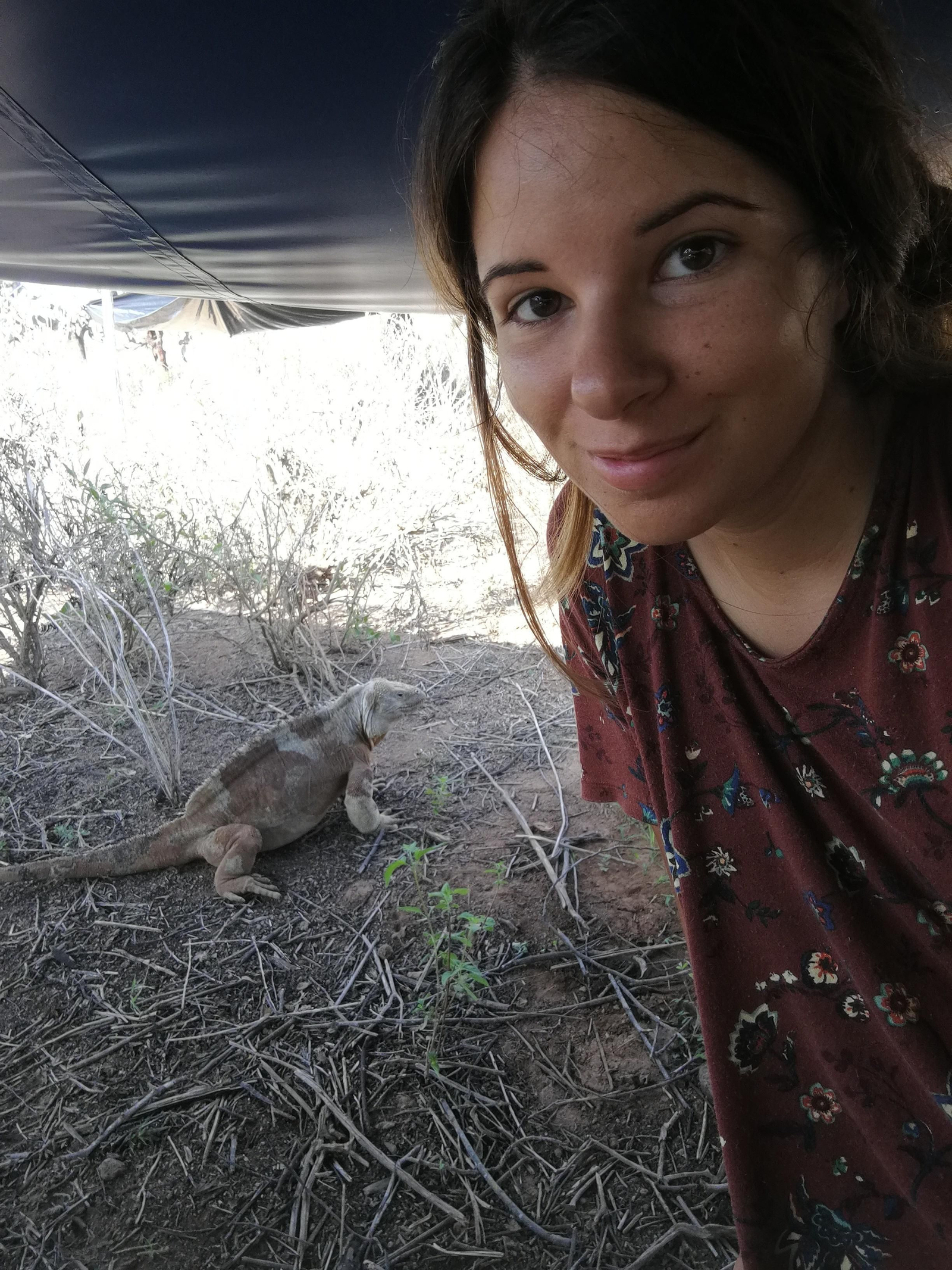 Las fotografías de Bárbara Sellés en una isla desierta para estudiar tortugas Las fotografías de Bárbara Sellés en una isla desierta para estudiar tortugas