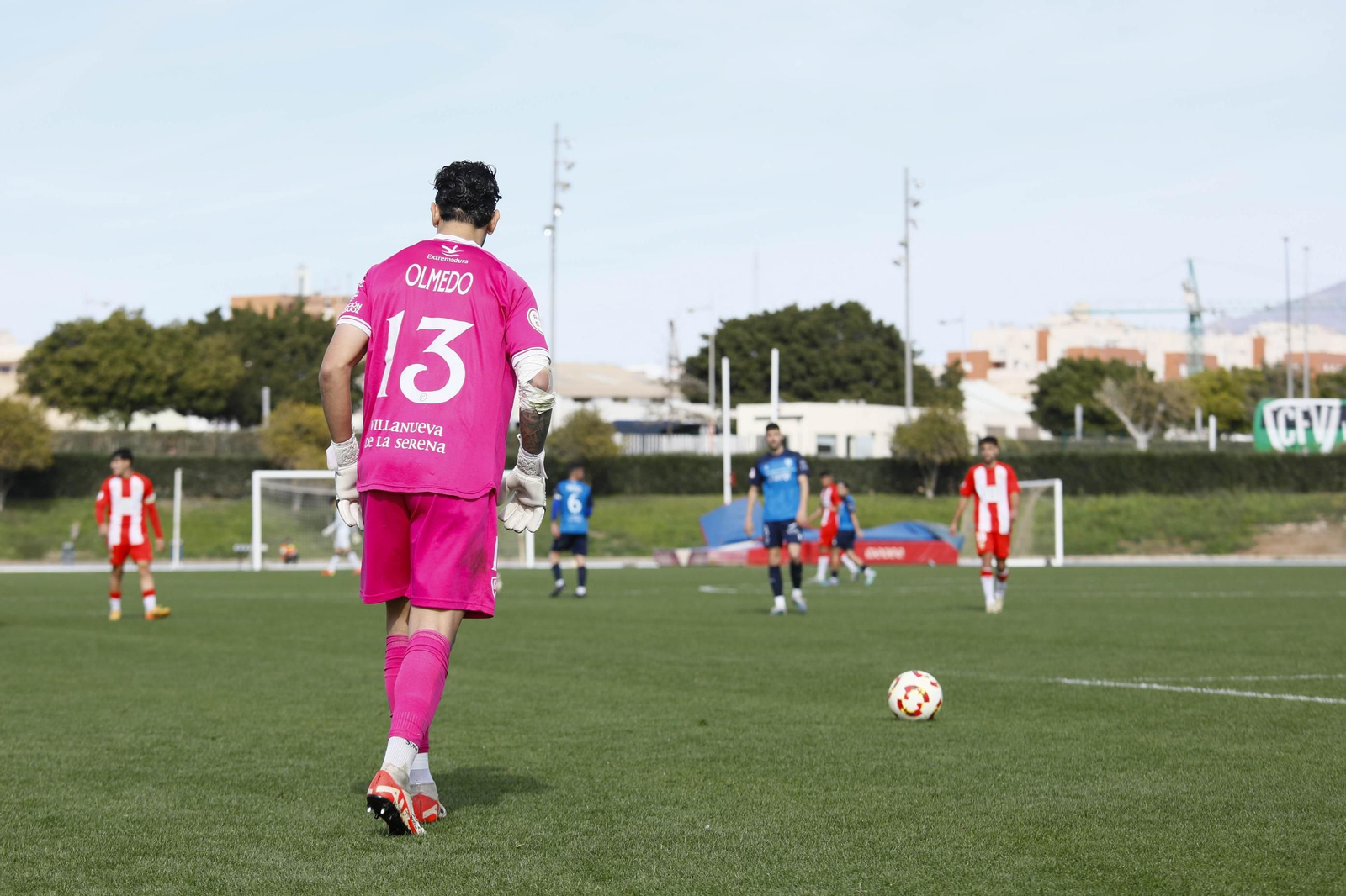 Imágenes del partido entre Almeria B contra Villanovense de segunda RFEF