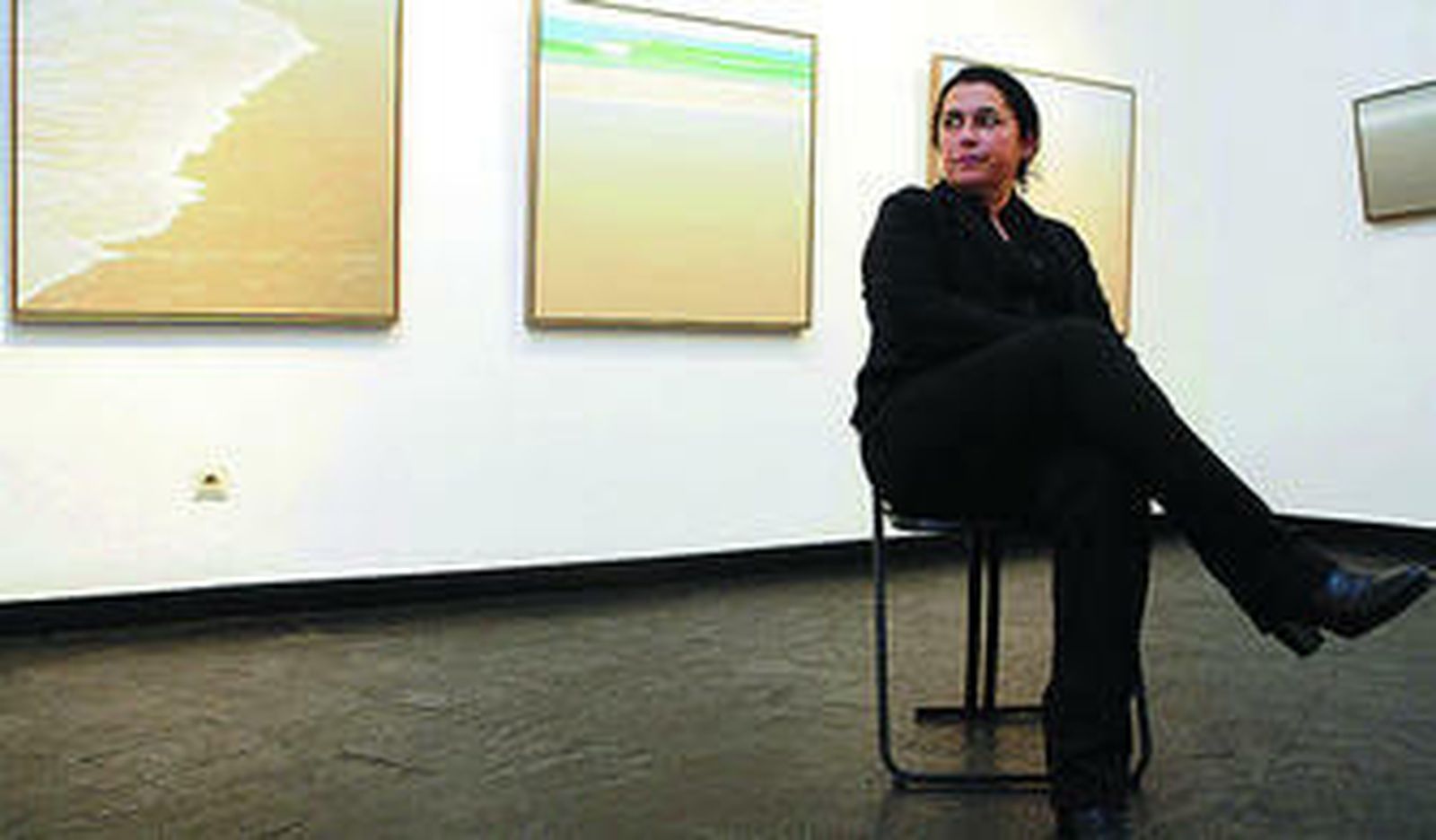 La artista gaditana Carmen Bustamante.