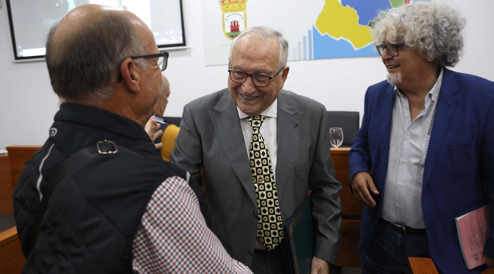 Las fotos del homenaje a Antonio Torremocha en la Mancomunidad