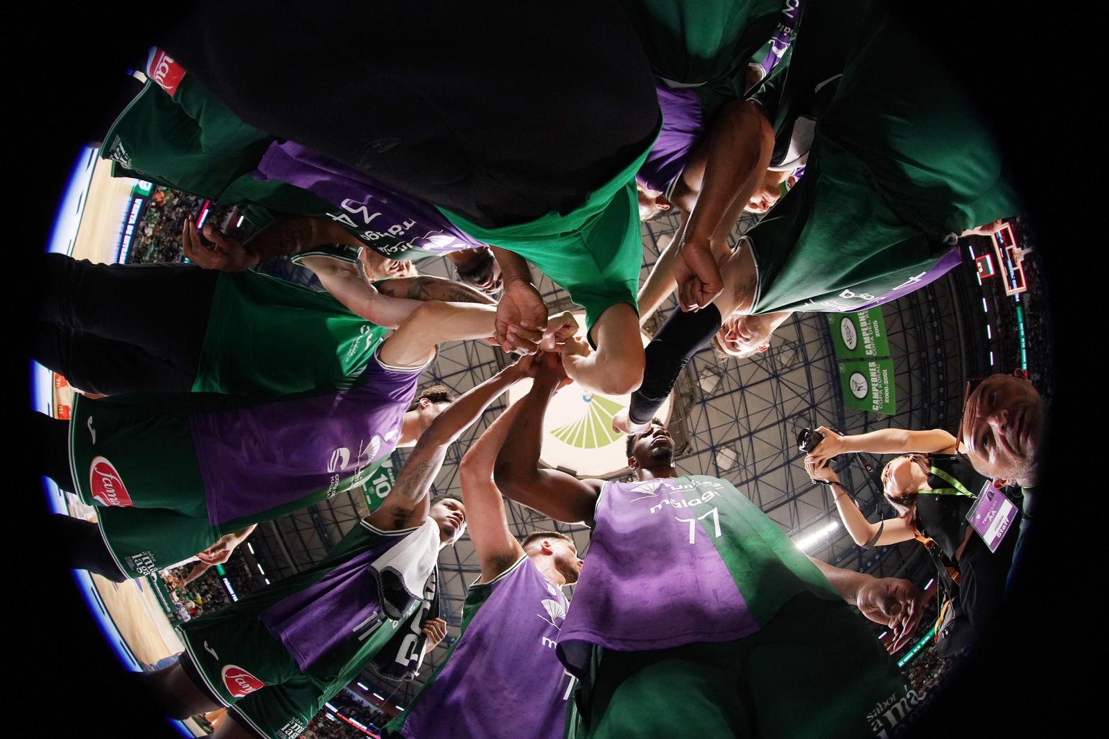 El Unicaja-Joventut, en fotos