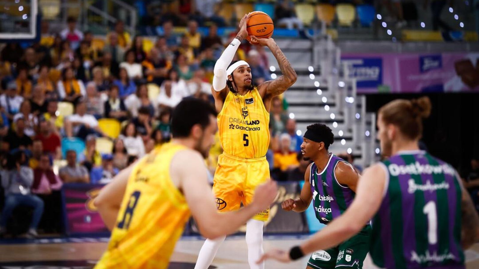 El Gran Canaria-Unicaja, en fotos