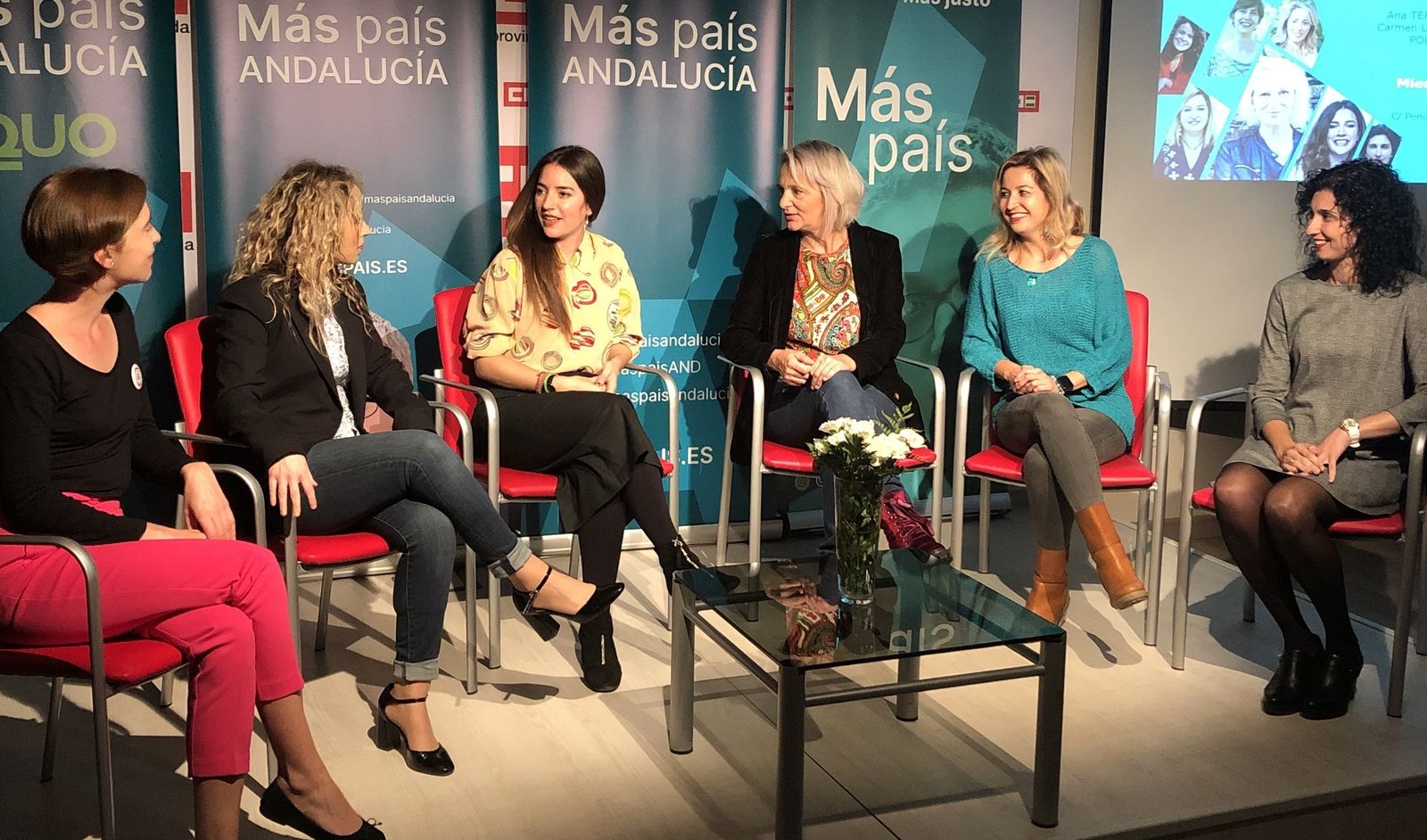 El gran acto feminista de Más País en Granada