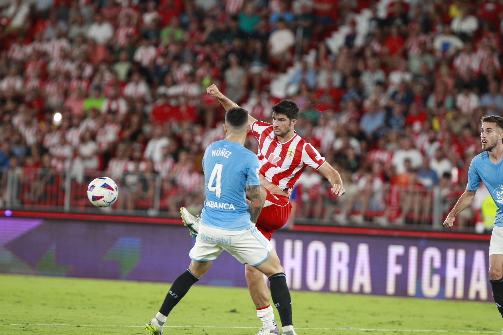 Imágenes del partido U.D. Almería-Real Club Celta de Vigo