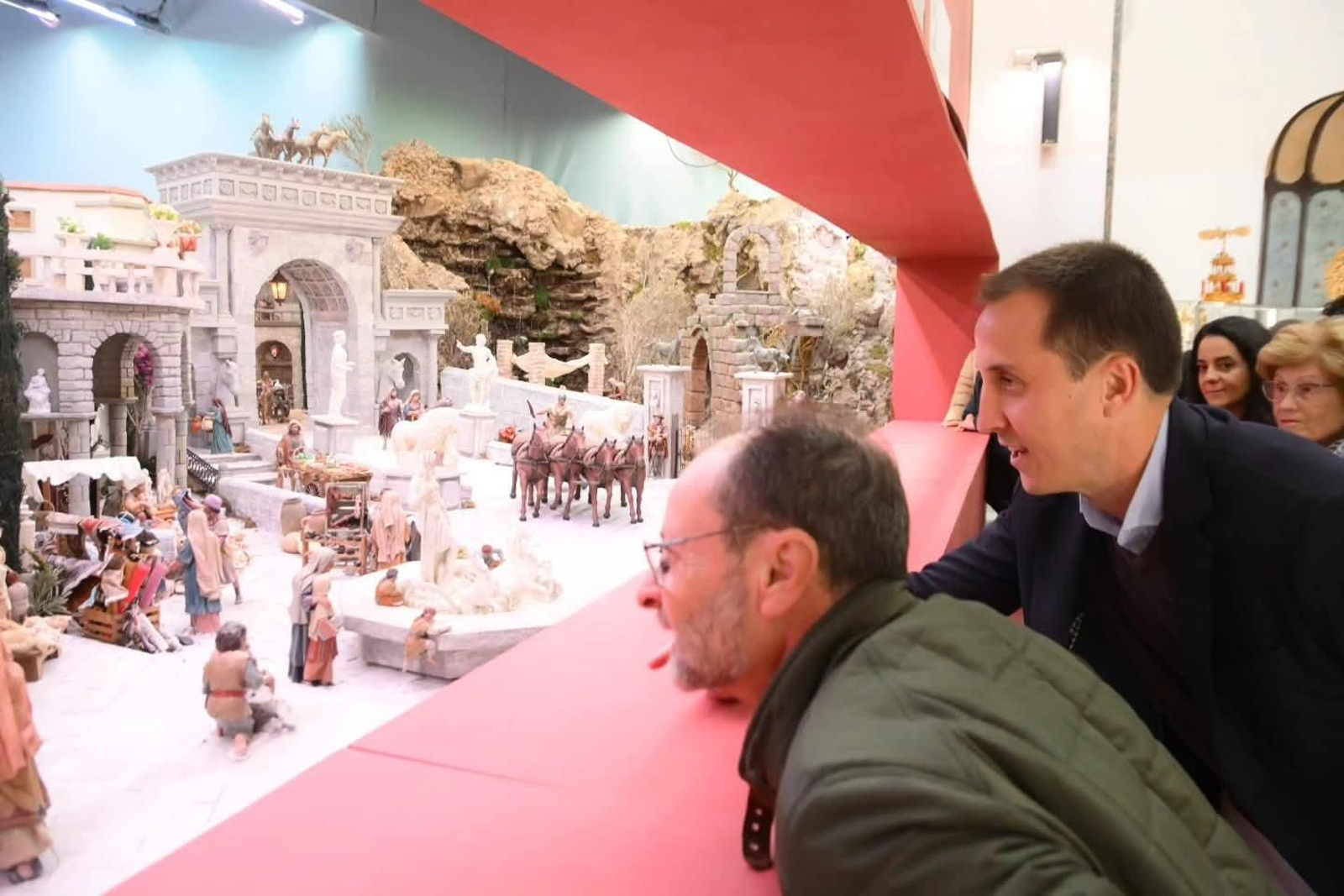 Inauguración del Belén Monumental de Vera.