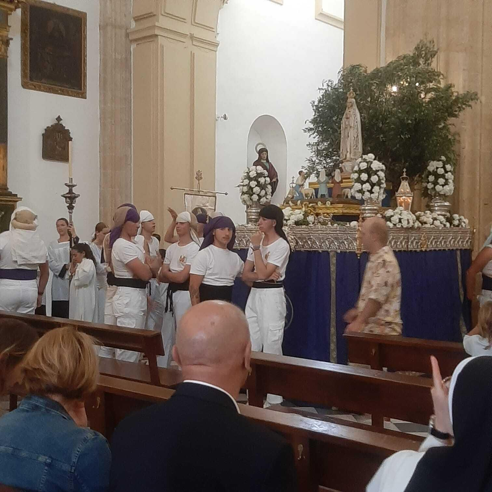 Fotos de la procesión de la Virgen de Fátima en Tarifa