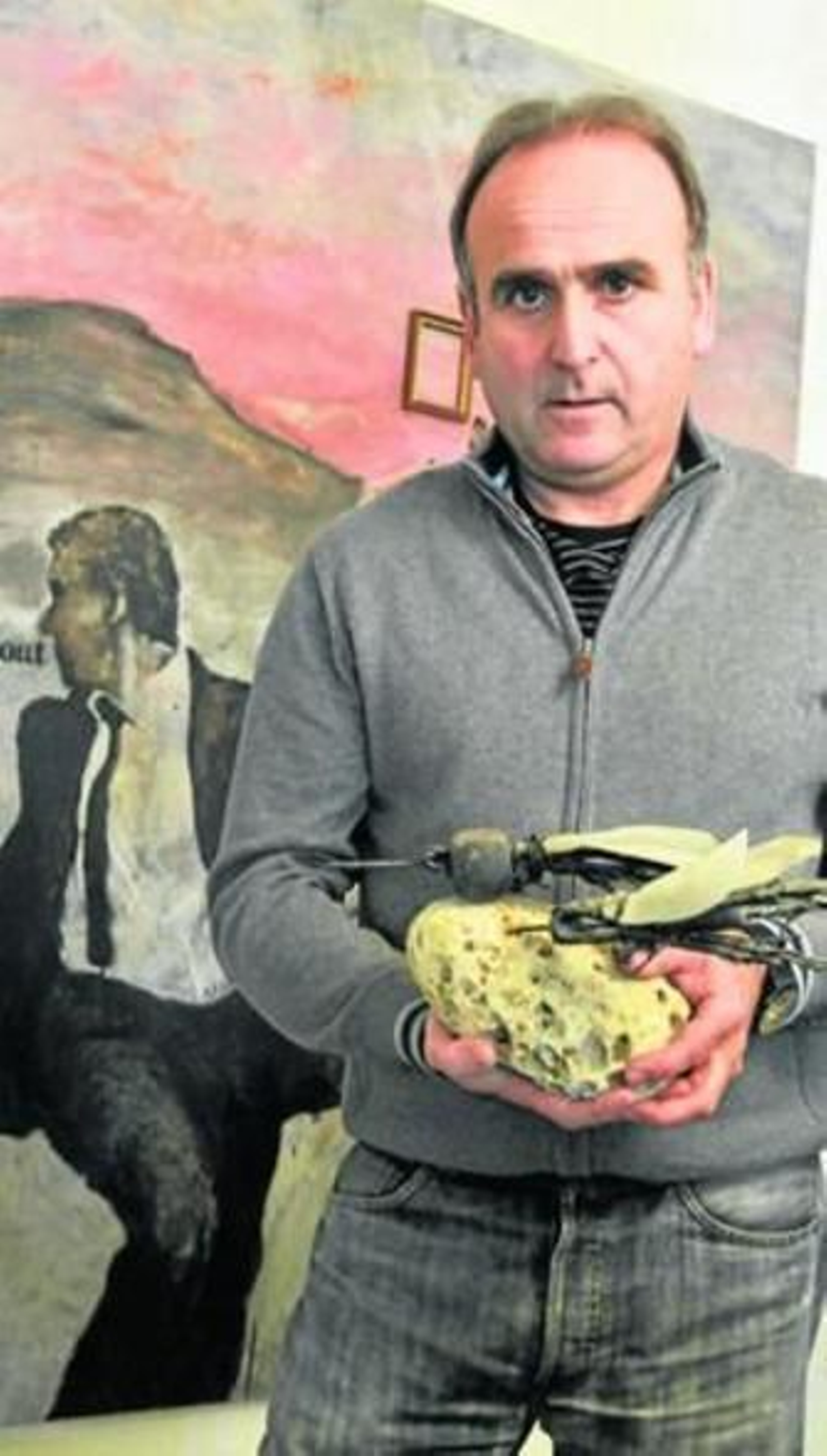 Juan Vida trae su obra hasta el Museo de Almería.