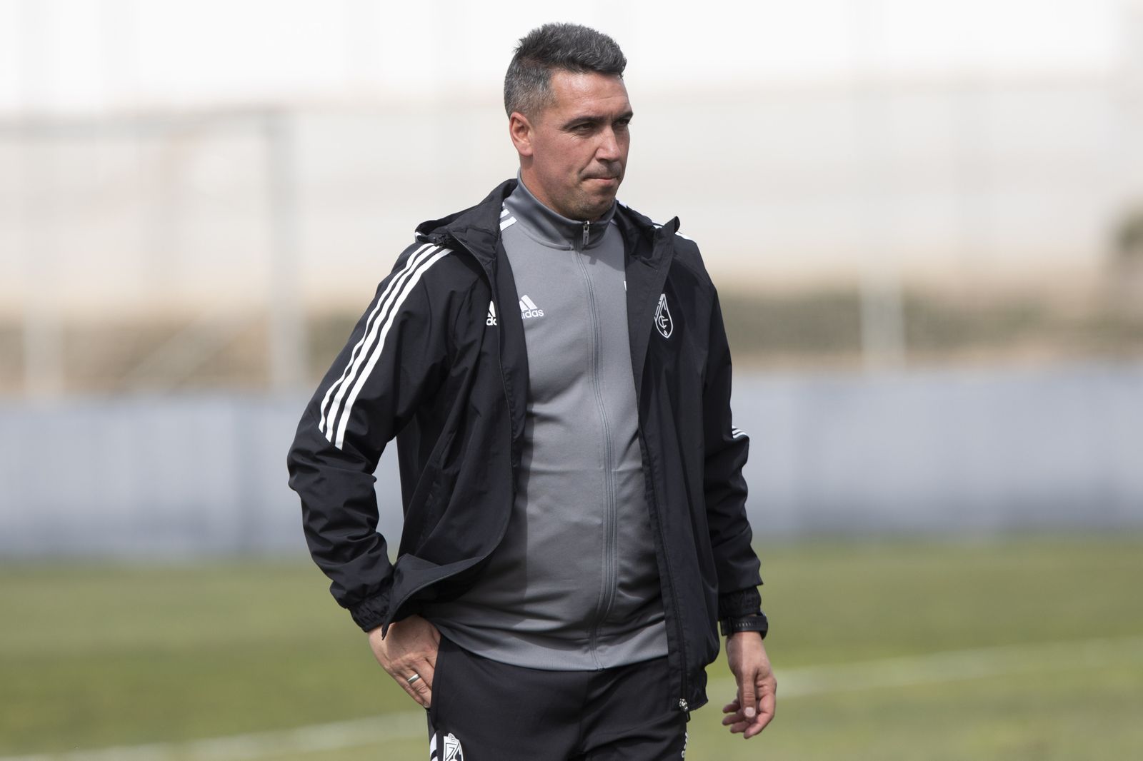 Juan Antonio Milla, en la Ciudad Deportiva.