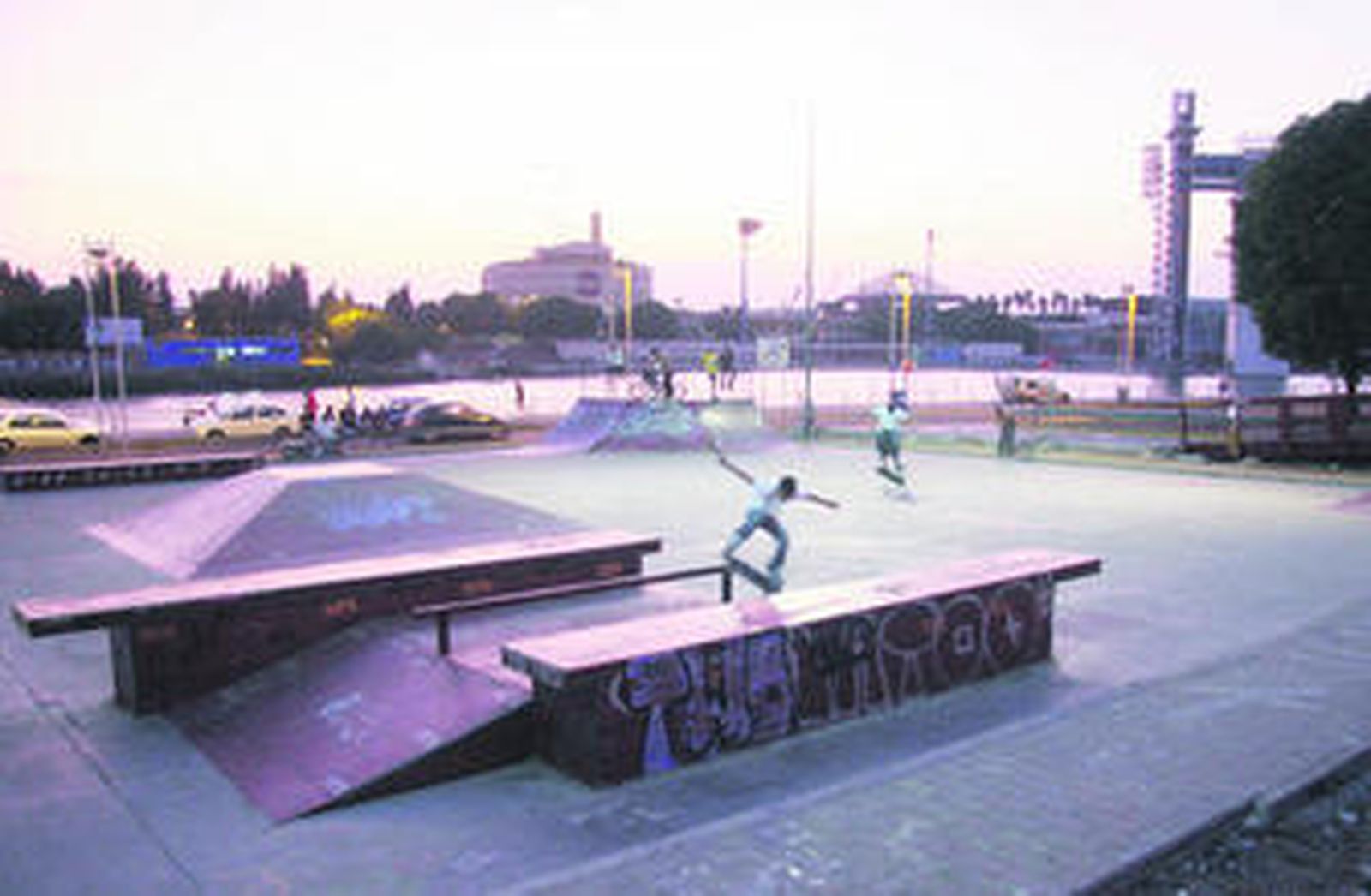 La única pista en condiciones