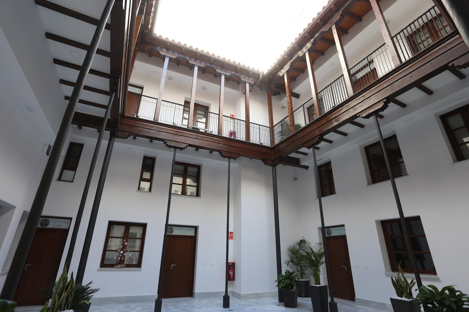 Patio andaluz del Palacio Buenavista