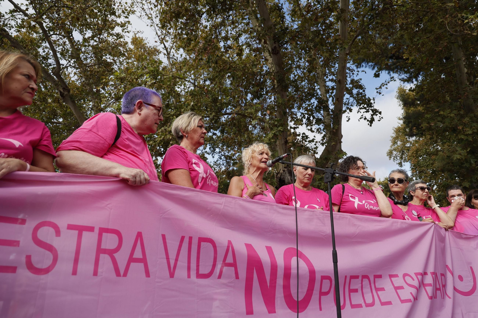 Las imágenes de la manifestación convocada por Amama