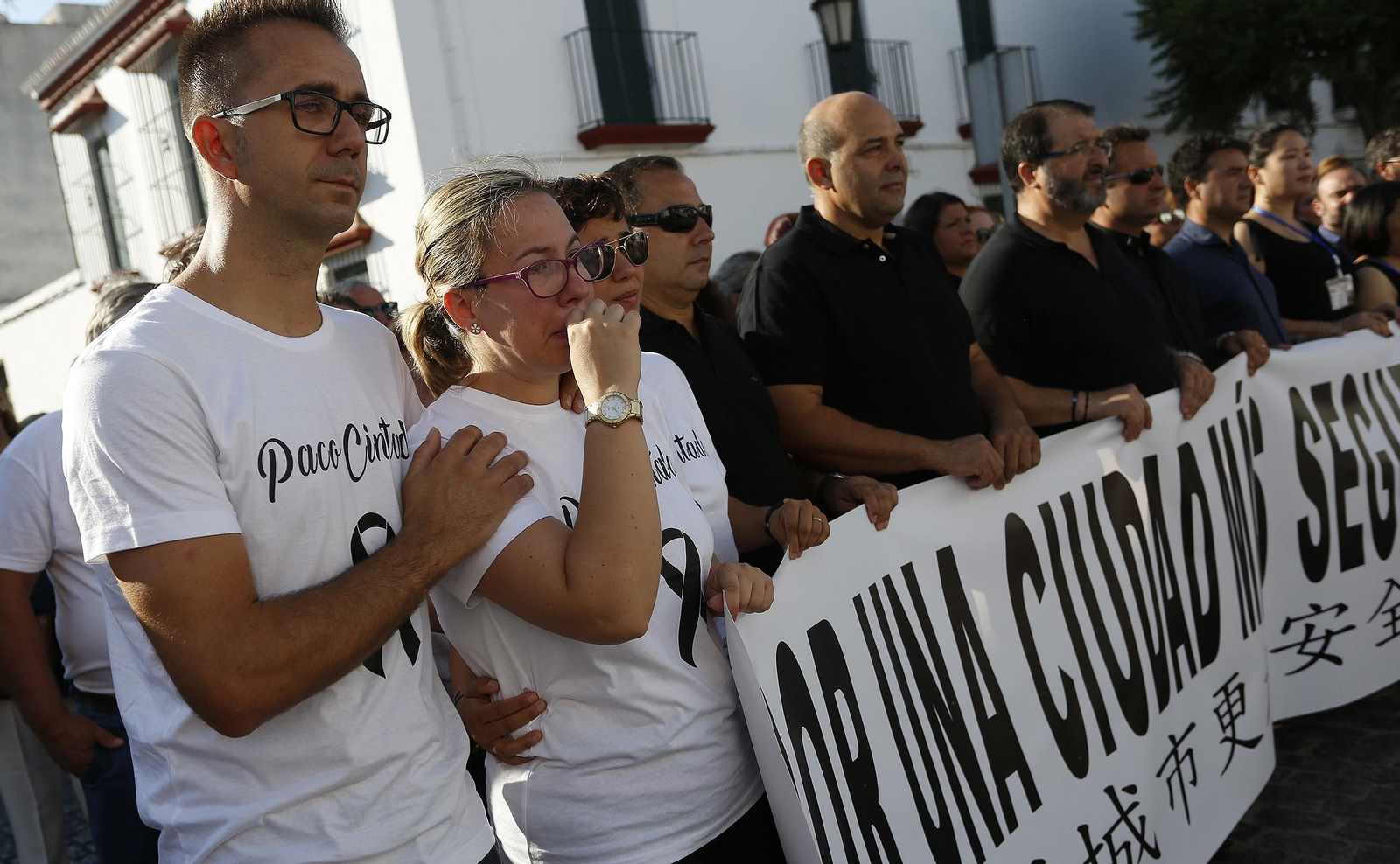 Manifestación en Carmona para exigir más seguridad