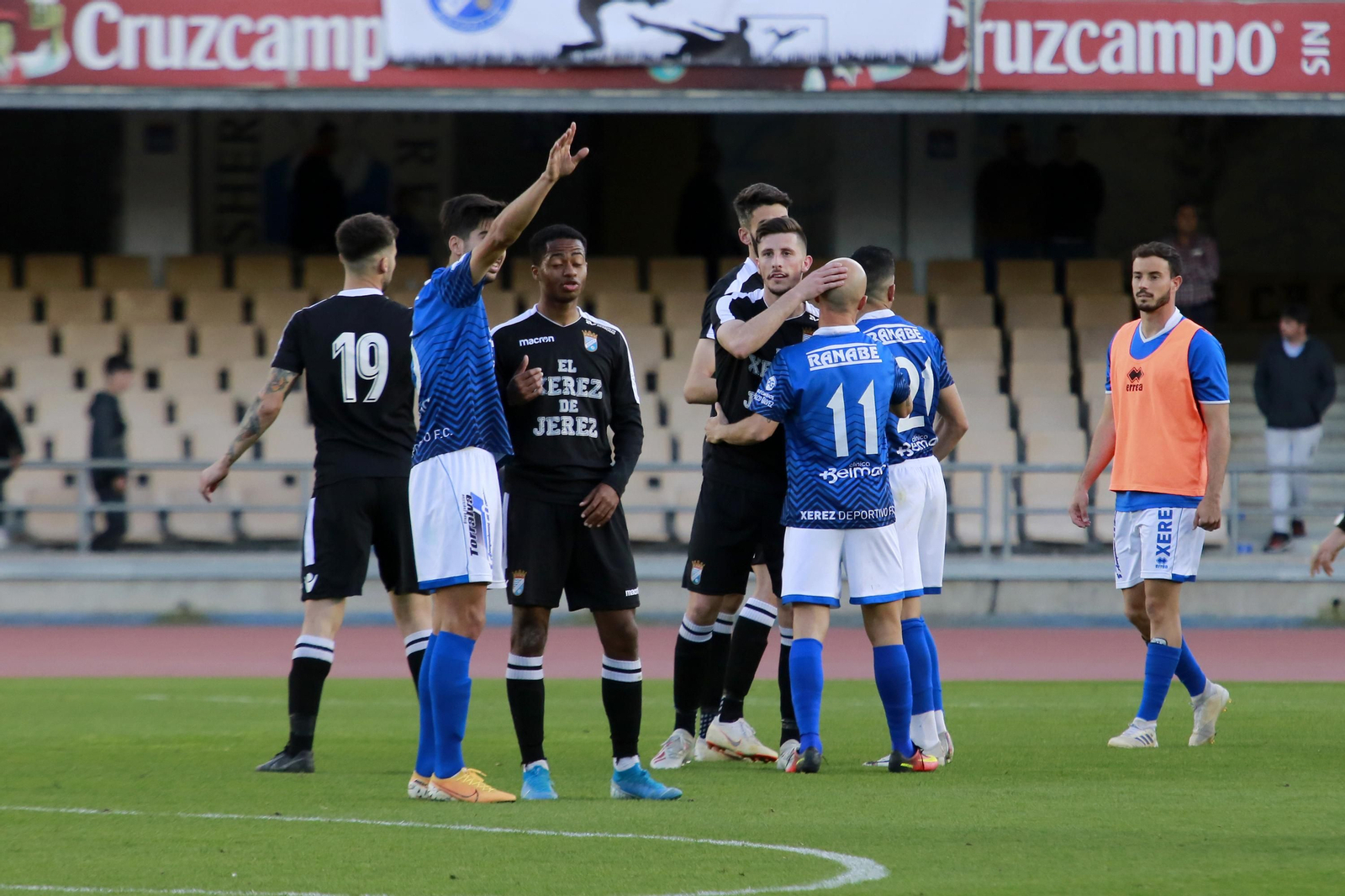Derbi entre Xerez DFC y Xerez CD en Chapín