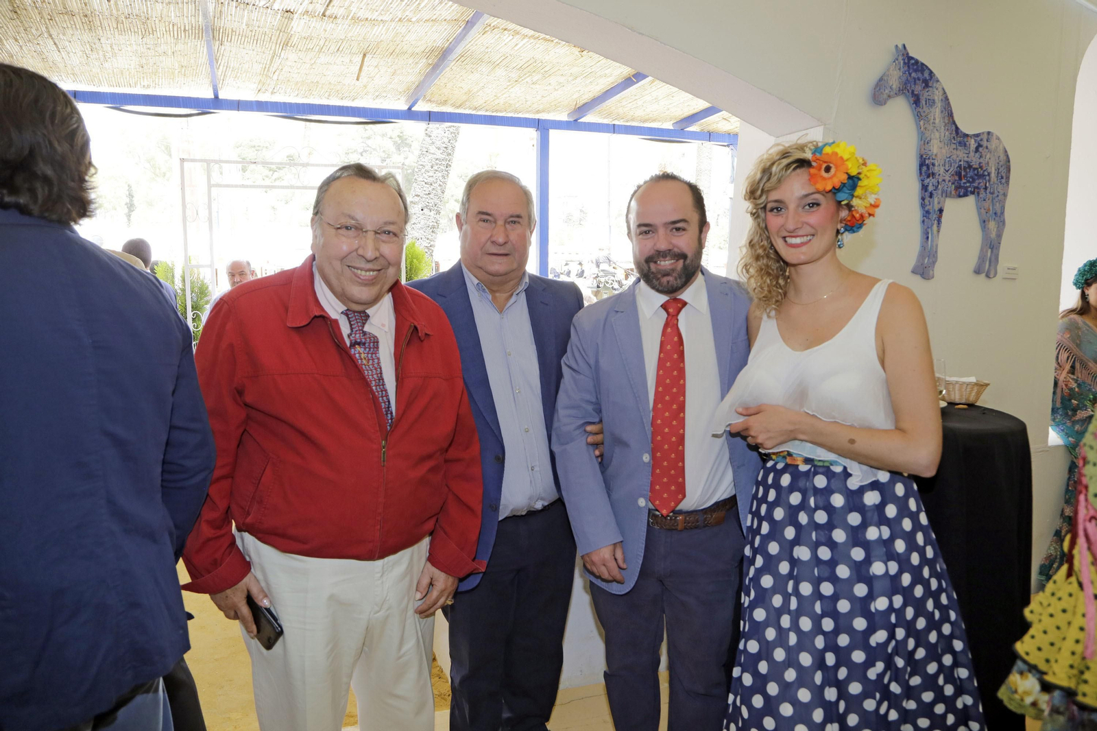 Paco Cepero, Manuel Gutiérrez, Bruno de la Quintana y Teresa Macías.