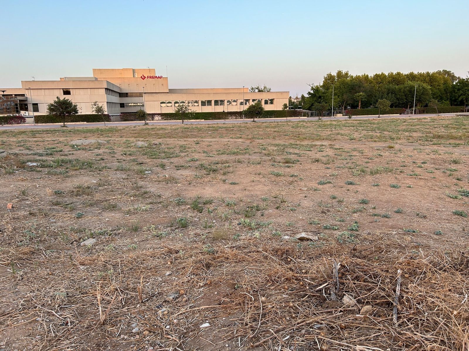 Una de las parcelas.