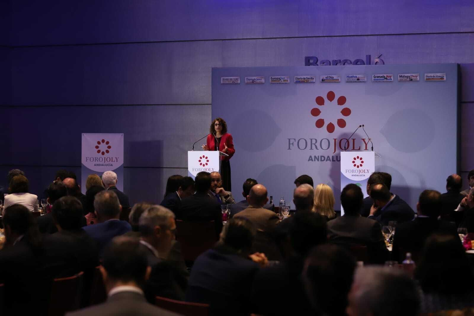 Las fotos del Foro Joly con María Jesús Montero