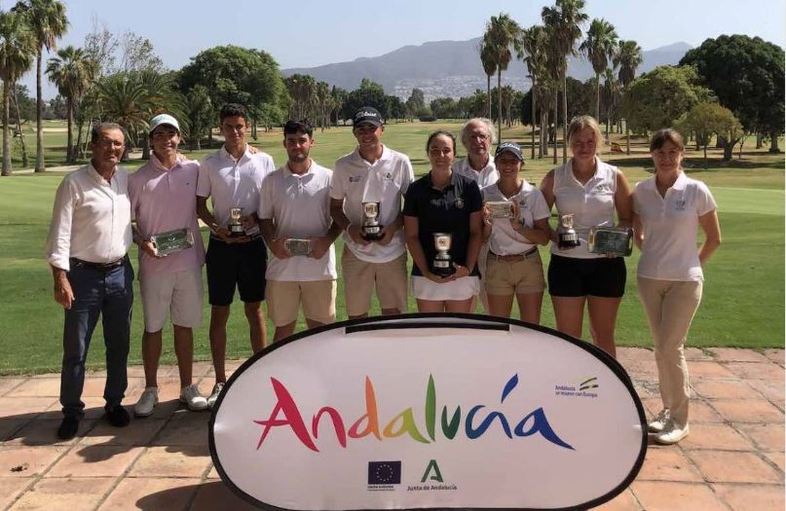 Los mejores clasificados en el Match Play de Málaga