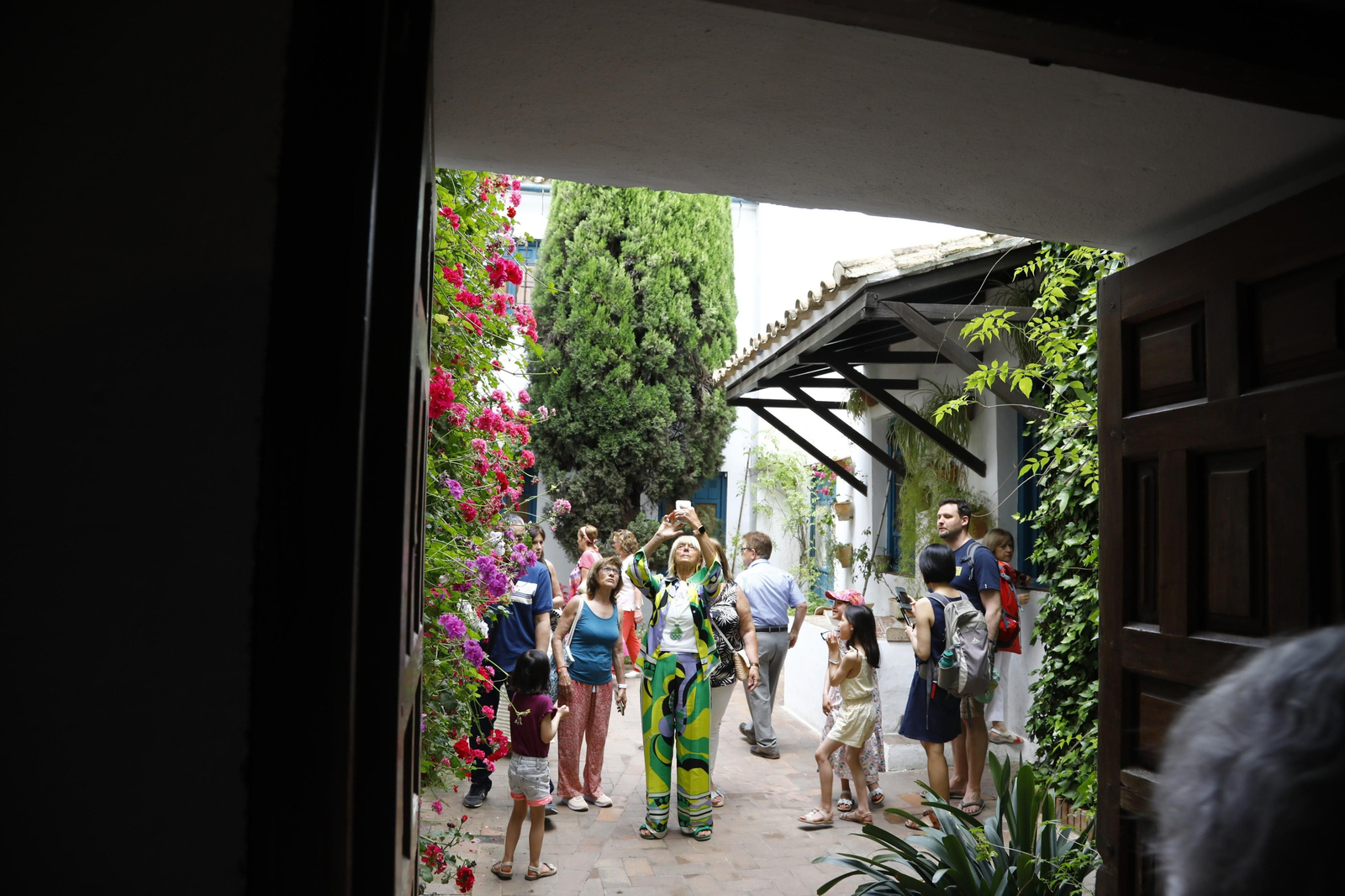 La jornada de puertas abiertas en el Palacio de Viana de Cordoba, en imágenes