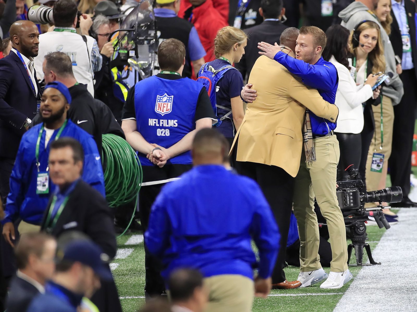 Las imágenes de la final de la Super Bowl