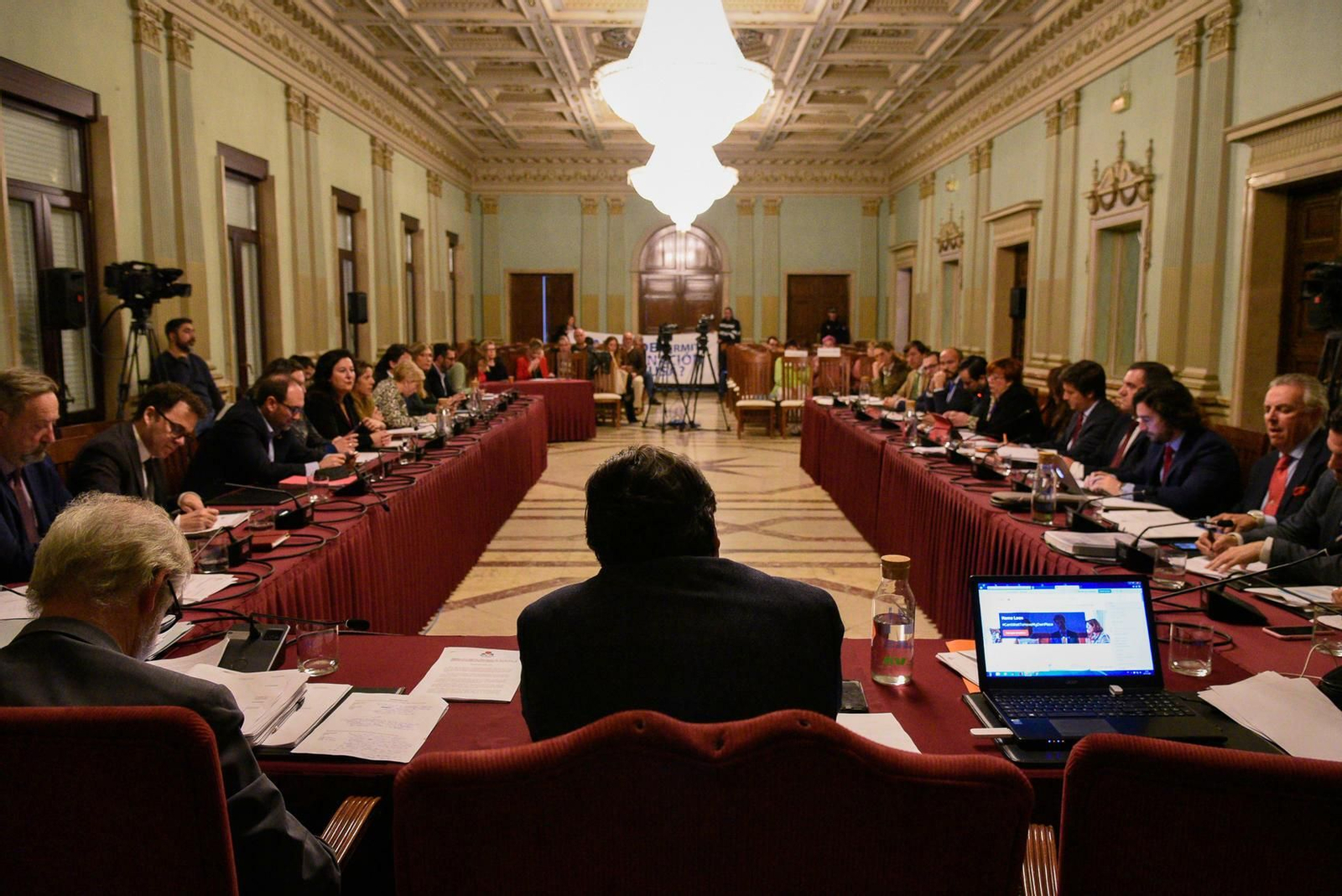 Un momento de la sesión plenaria.