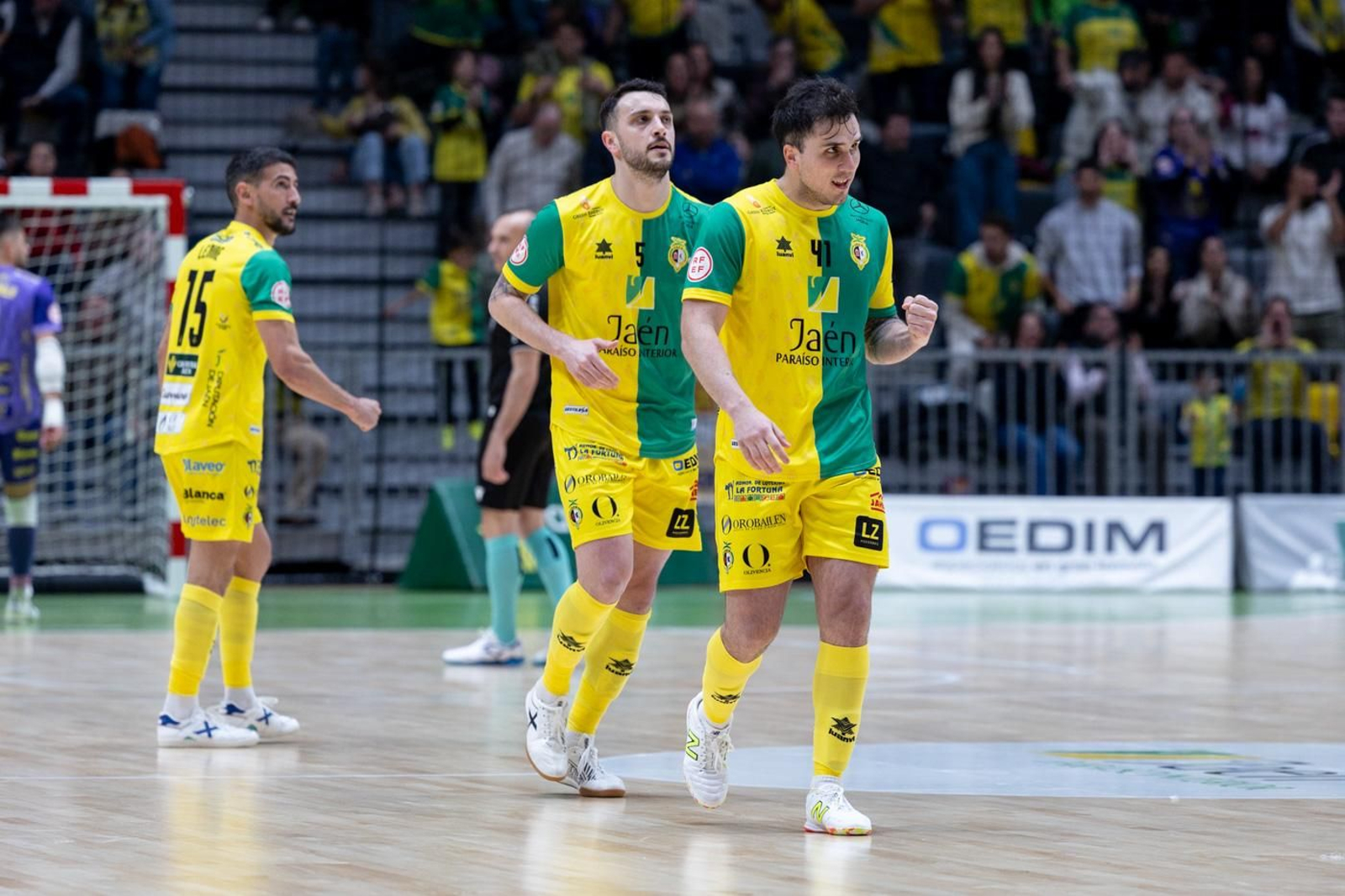 Las mejores fotos del triunfo del Jaén Paraíso Interior FS sobre Osasuna Magna Xota