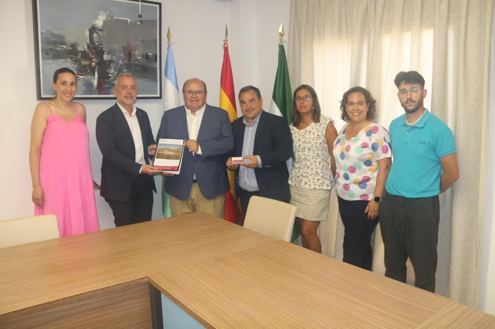 Imagen de la visita institucional de la Diputación de Granada a la localidad de Güejar Sierra Imagen de la visita institucional de la Diputación de Granada a la localidad de Güejar Sierra