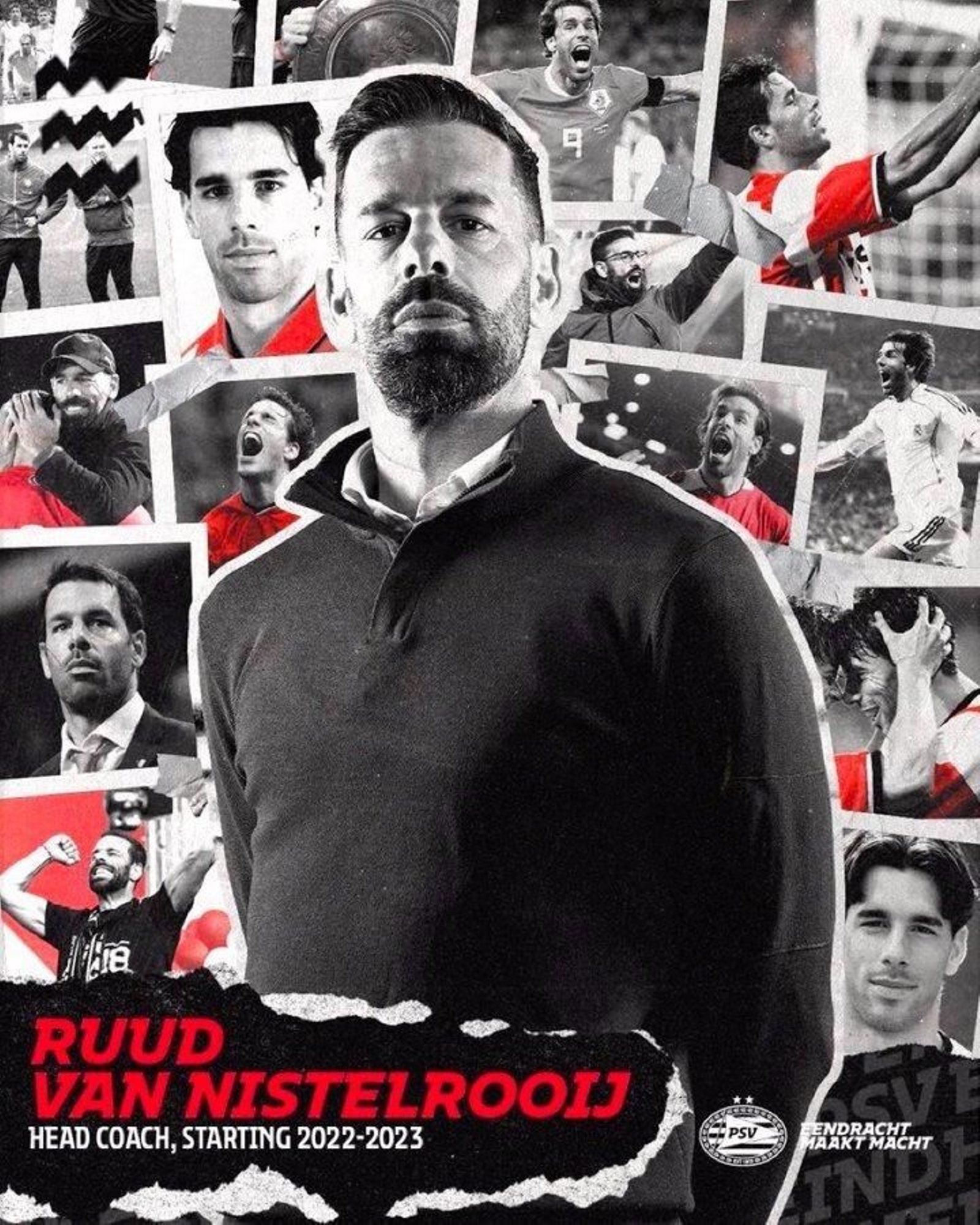 Van Nistelrooy, en el anuncio como entrenador.