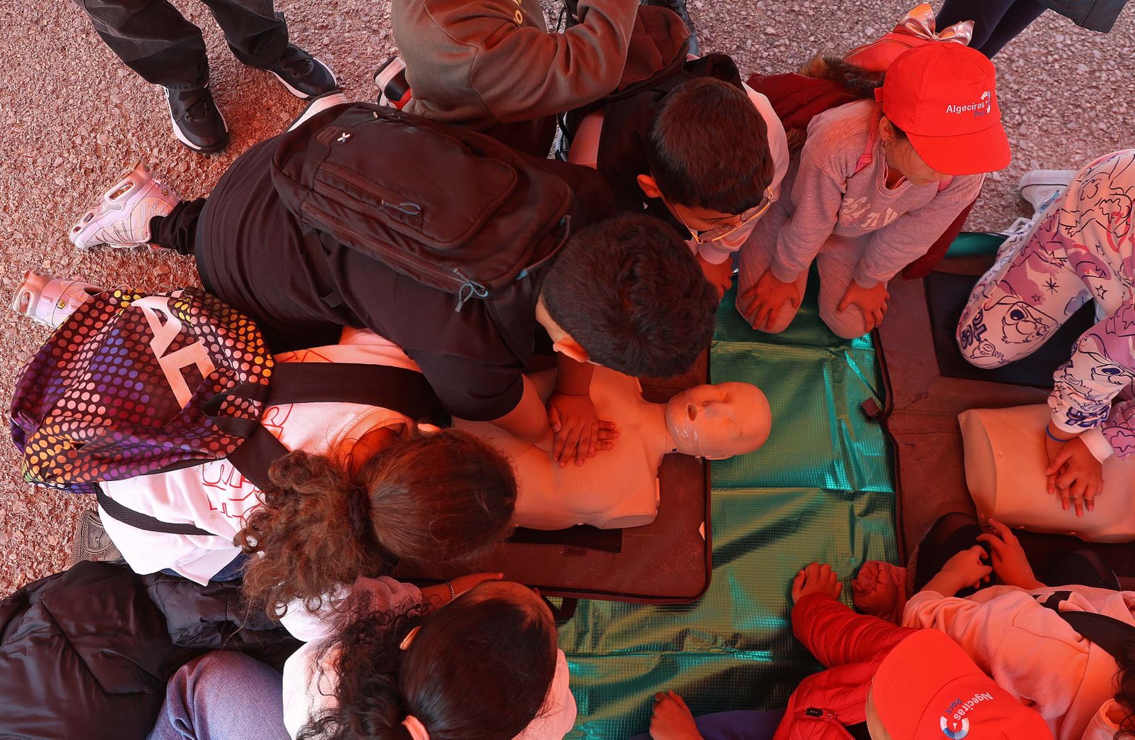 Imágenes del Día Europeo del 112 celebrado en el Puerto de Algeciras