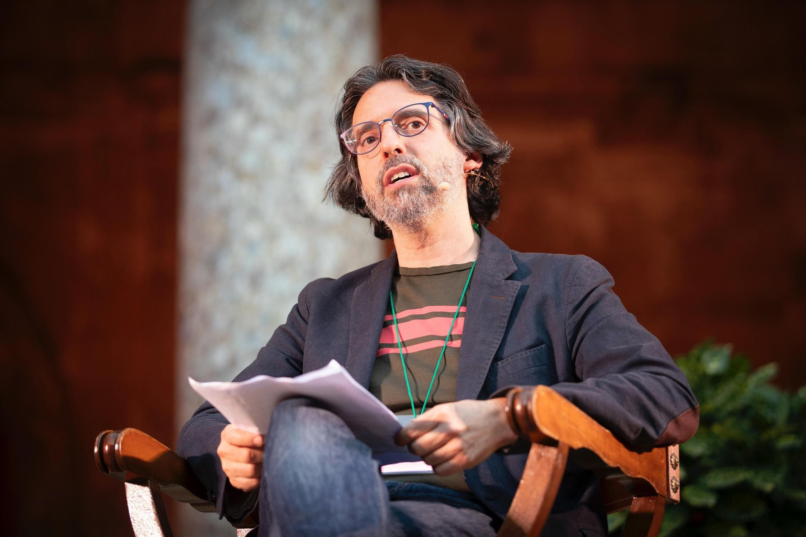 Salman Rushdie inaugura cultur_ALH en el Palacio de Carlos V de Granada: las imágenes