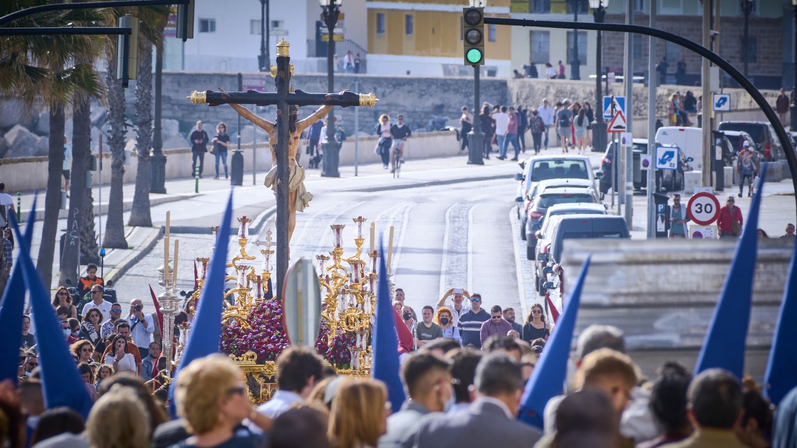 Cofradía de Expiración en la Semana Santa de Cádiz 2022