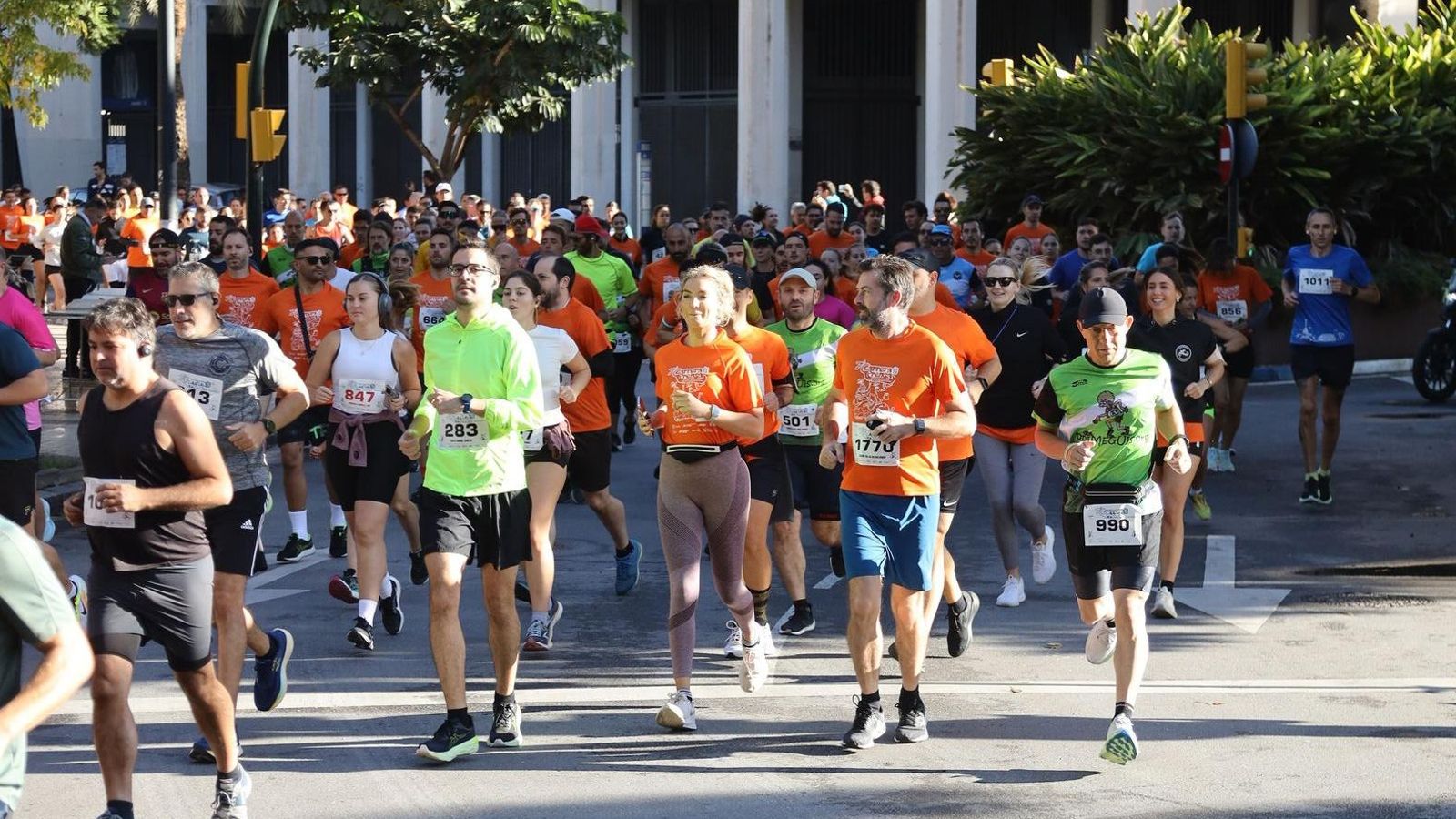 Búscate en las fotos de la Carrera de la Prensa en Málaga