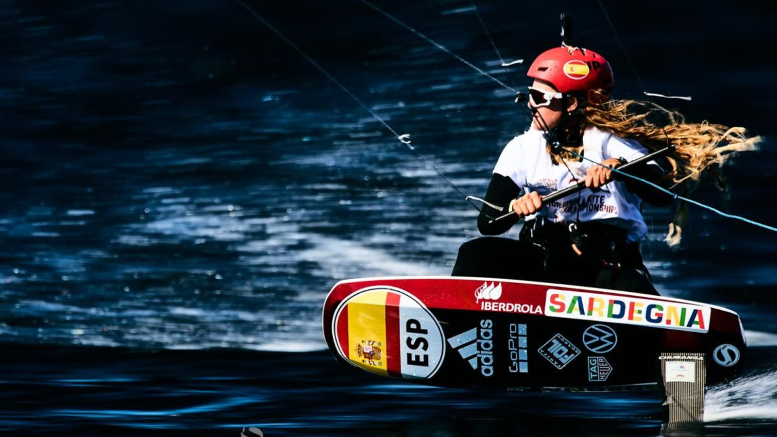 Gisela Pulido, durante una competición